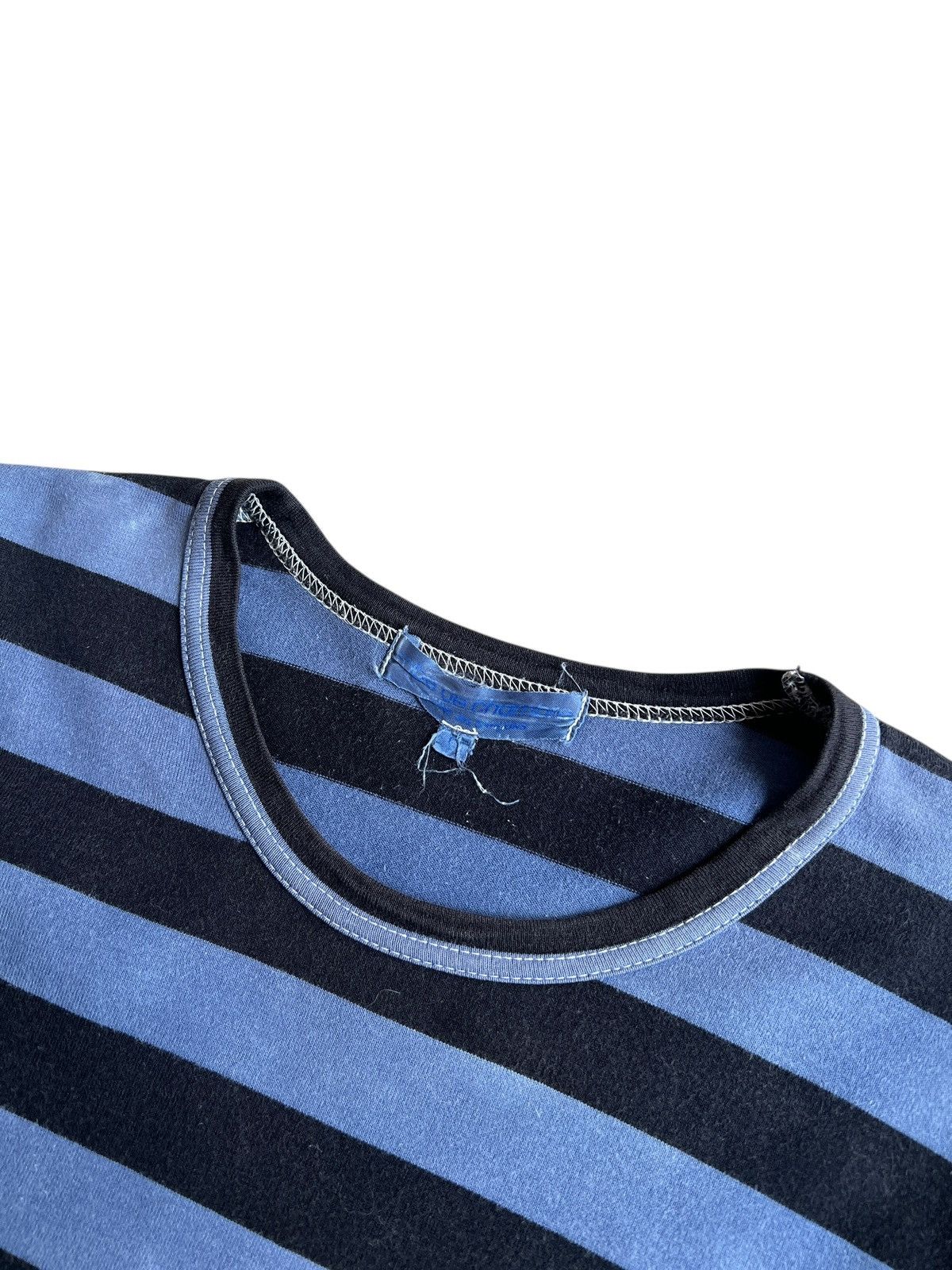Comme des Garcons 2000s Robe de Chambre CDG Bleached Stripes Longsleeve shirt Size US S / EU 44-46 / 1 - 7 Thumbnail