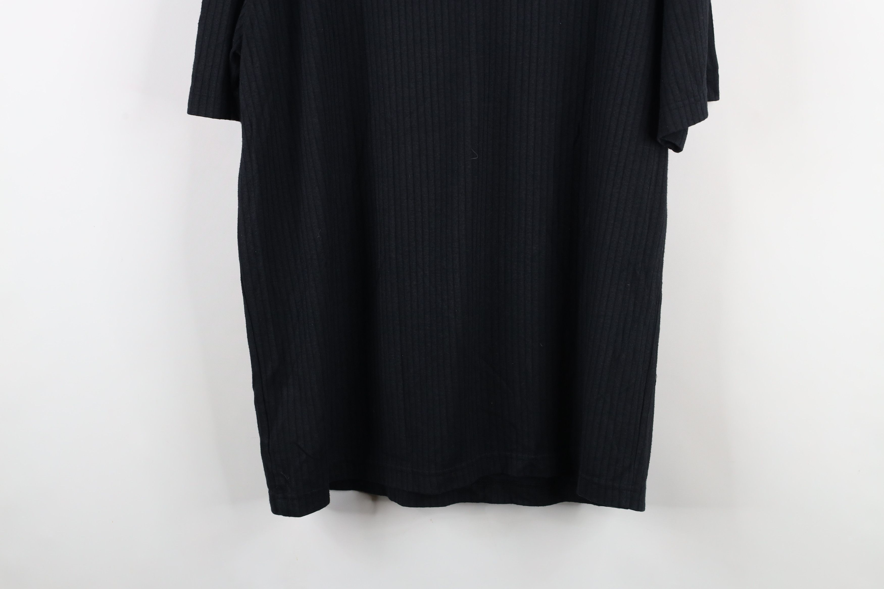 Vintage Vintage 90s Streetwear Striped Knit Short Sleeve T-Shirt Size US M / EU 48-50 / 2 - 10 Thumbnail