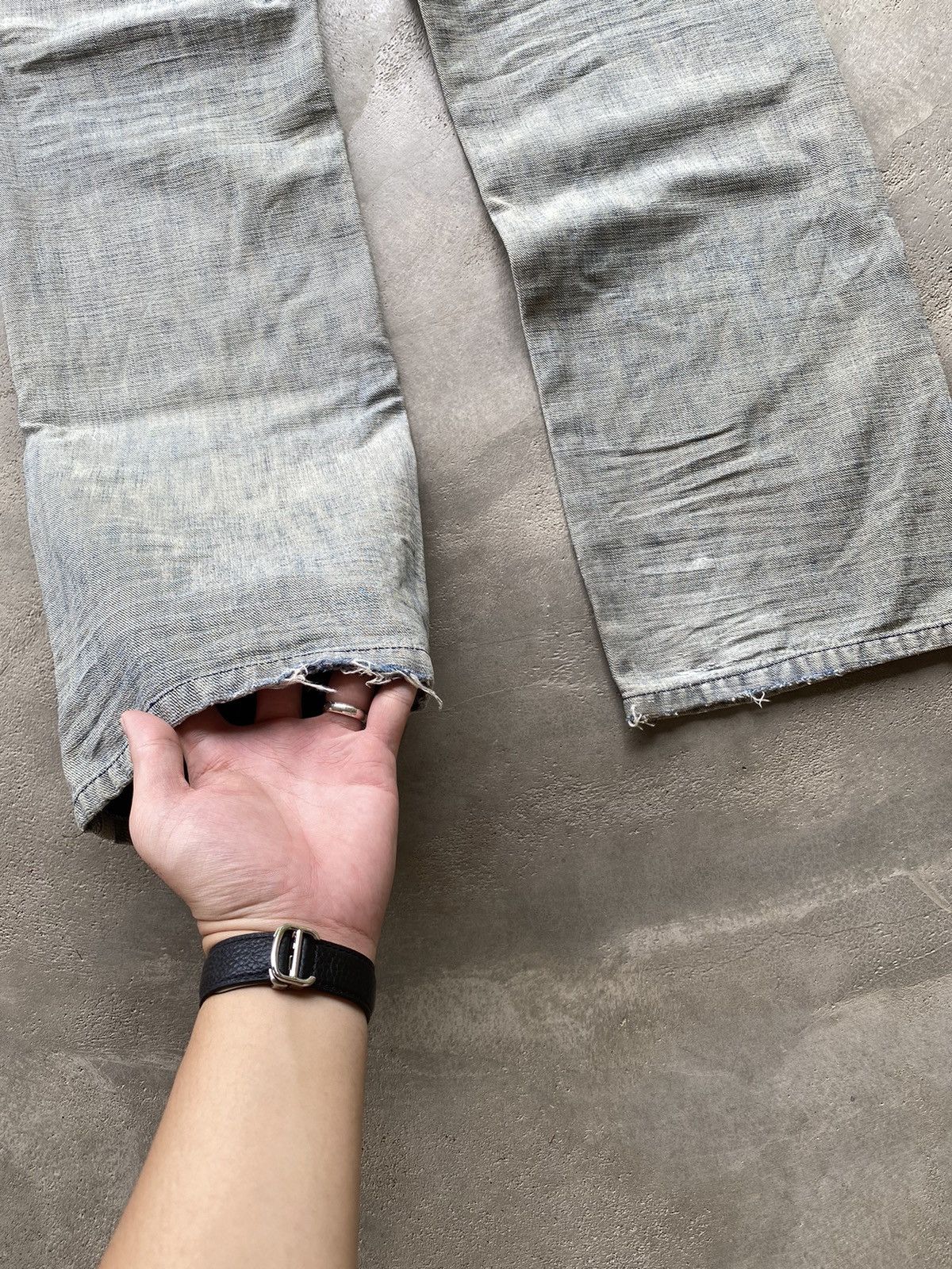 If Six Was Nine × Japanese Brand Hybrid Denim Jeans Size US 32 / EU 48 - 6 Thumbnail