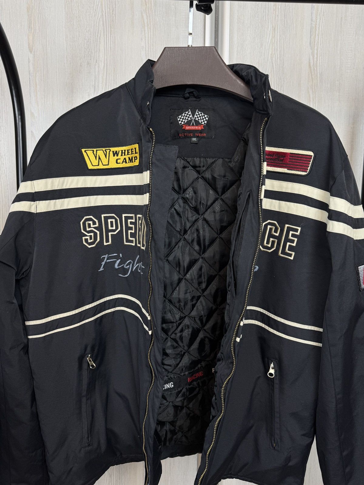 Vintage Vintage Gran Prix Speed Force Street Racing Moto Jacket Size US XXL / EU 58 / 5 - 11 Thumbnail