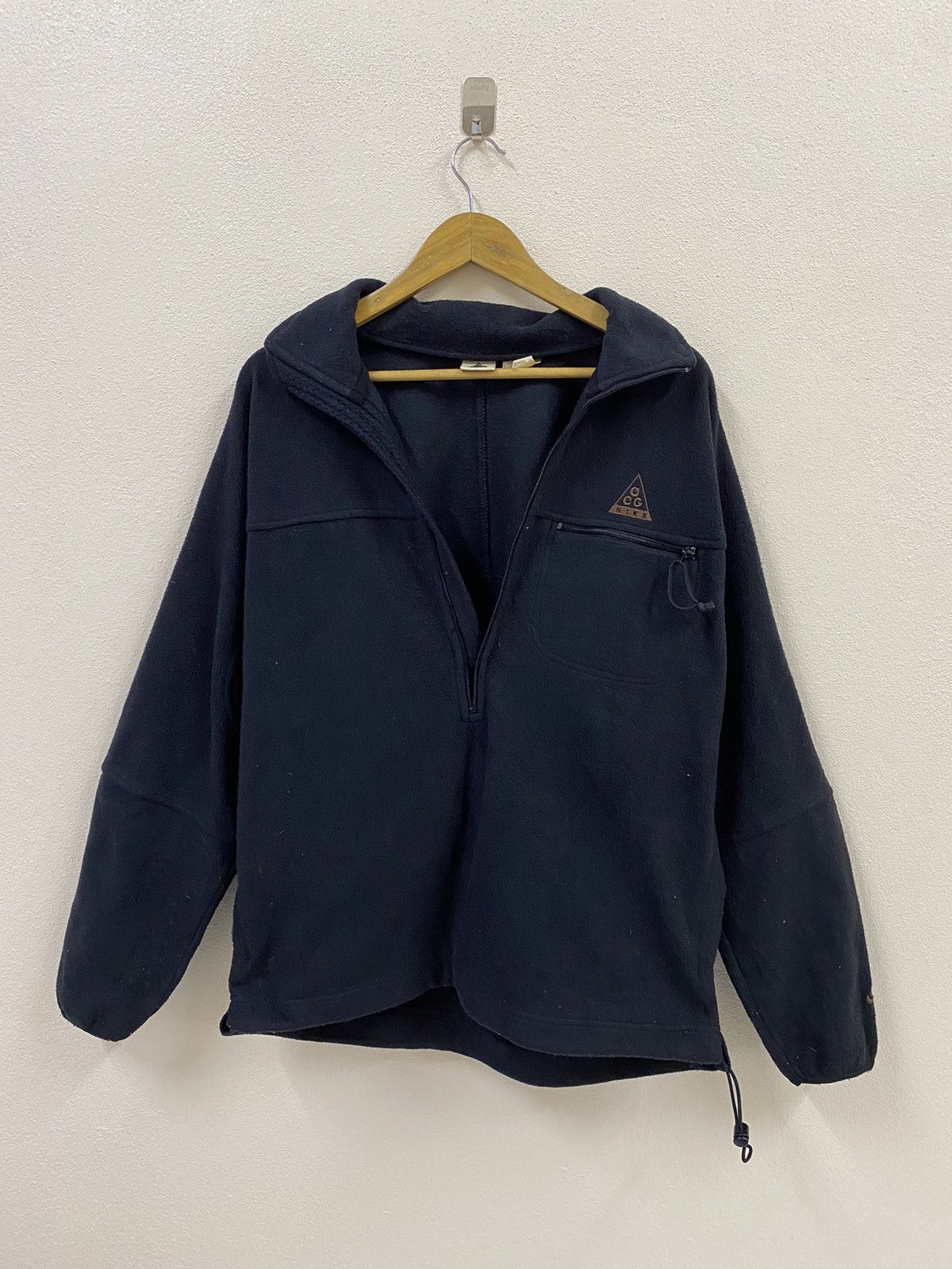 Nike ACG Vintage Nike ACG Fleece Jacket - Black Size US M / EU 48-50 / 2 - 1 Thumbnail