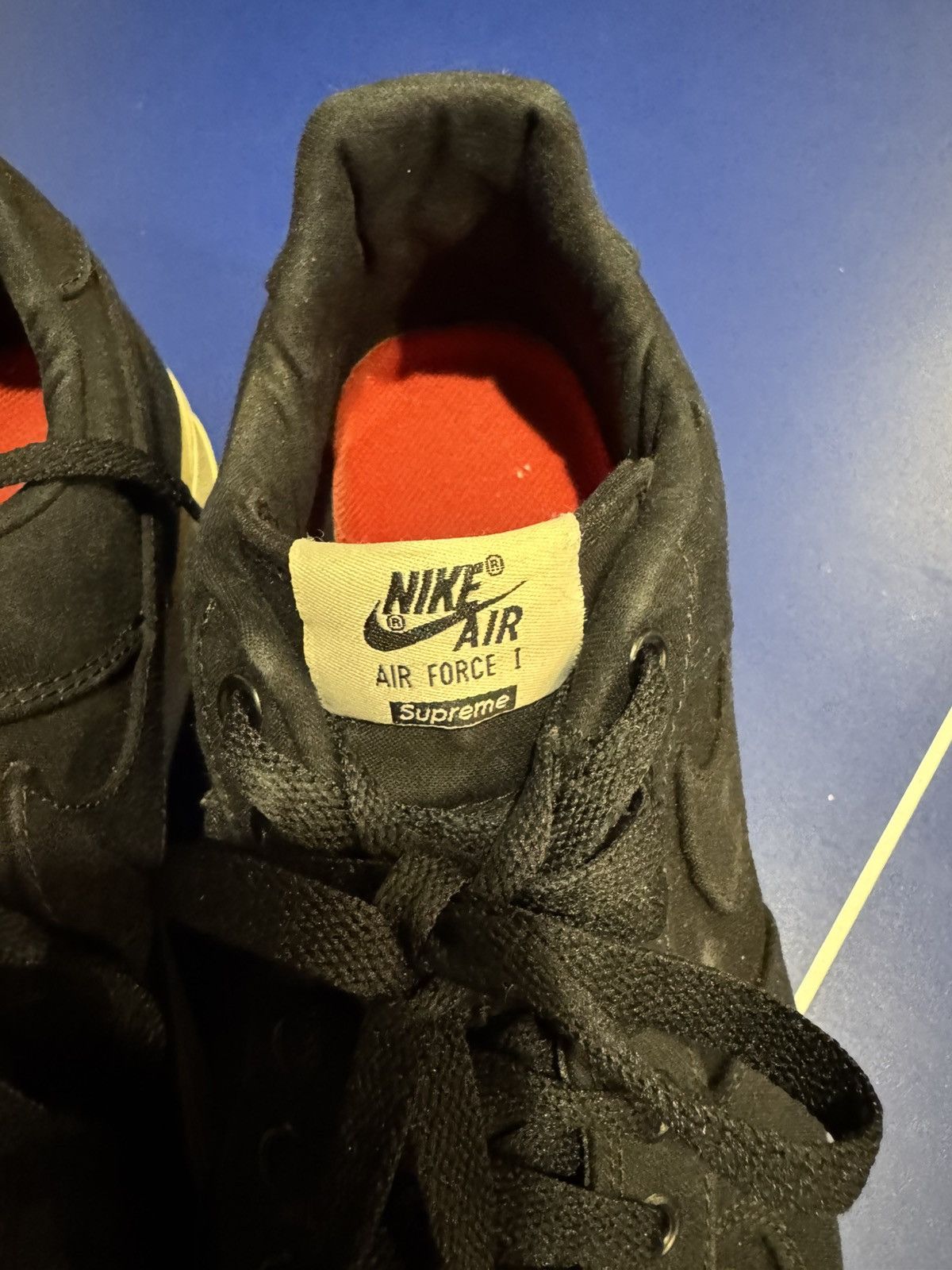 Nike × Supreme 2012 Limited Supreme Nike Air Force 1 Low Size US 10.5 / EU 43-44 - 3 Thumbnail
