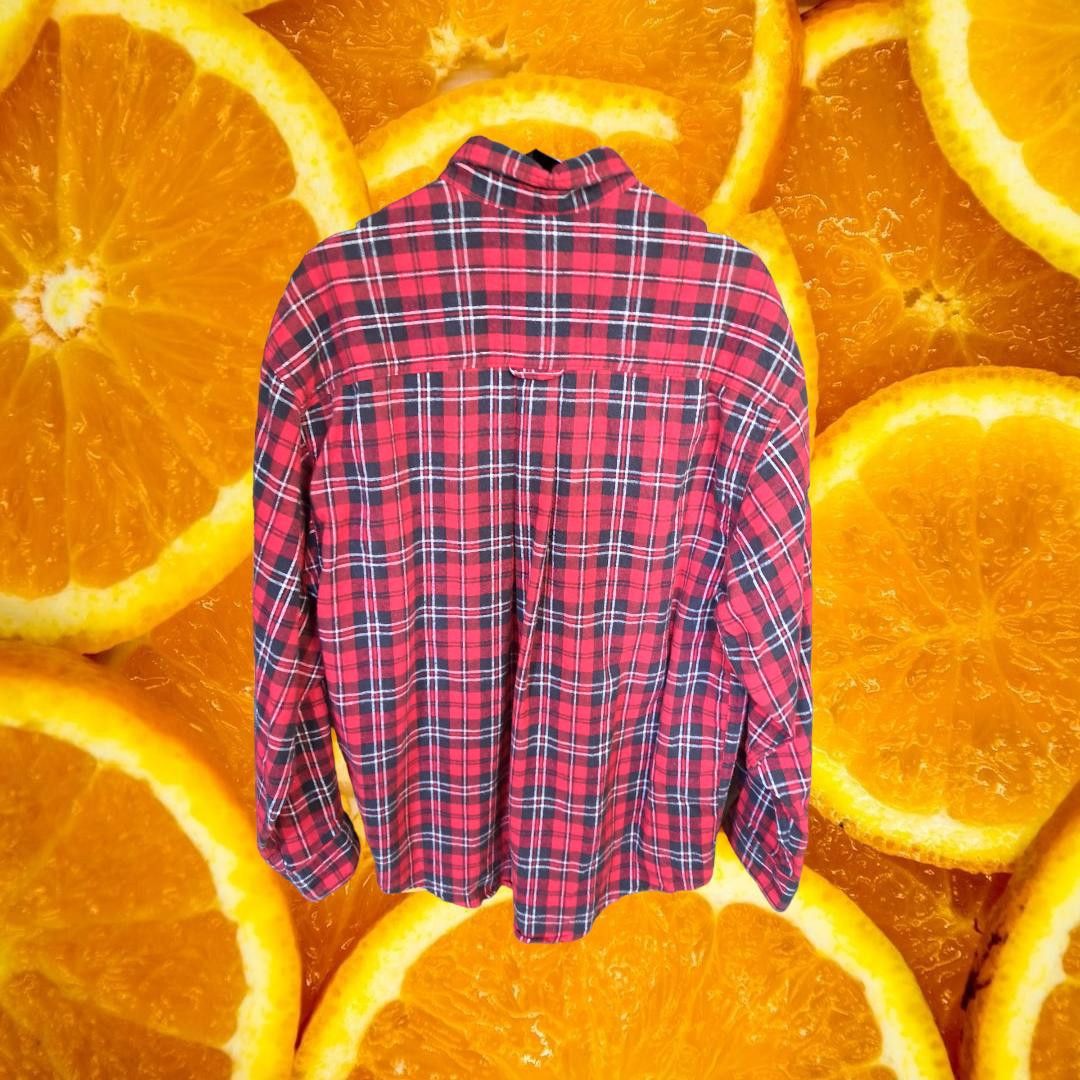 Eddie Bauer Eddie Bauer Red, Black and White Button Up Flannel Size XL Size US XL / EU 56 / 4 - 4 Thumbnail