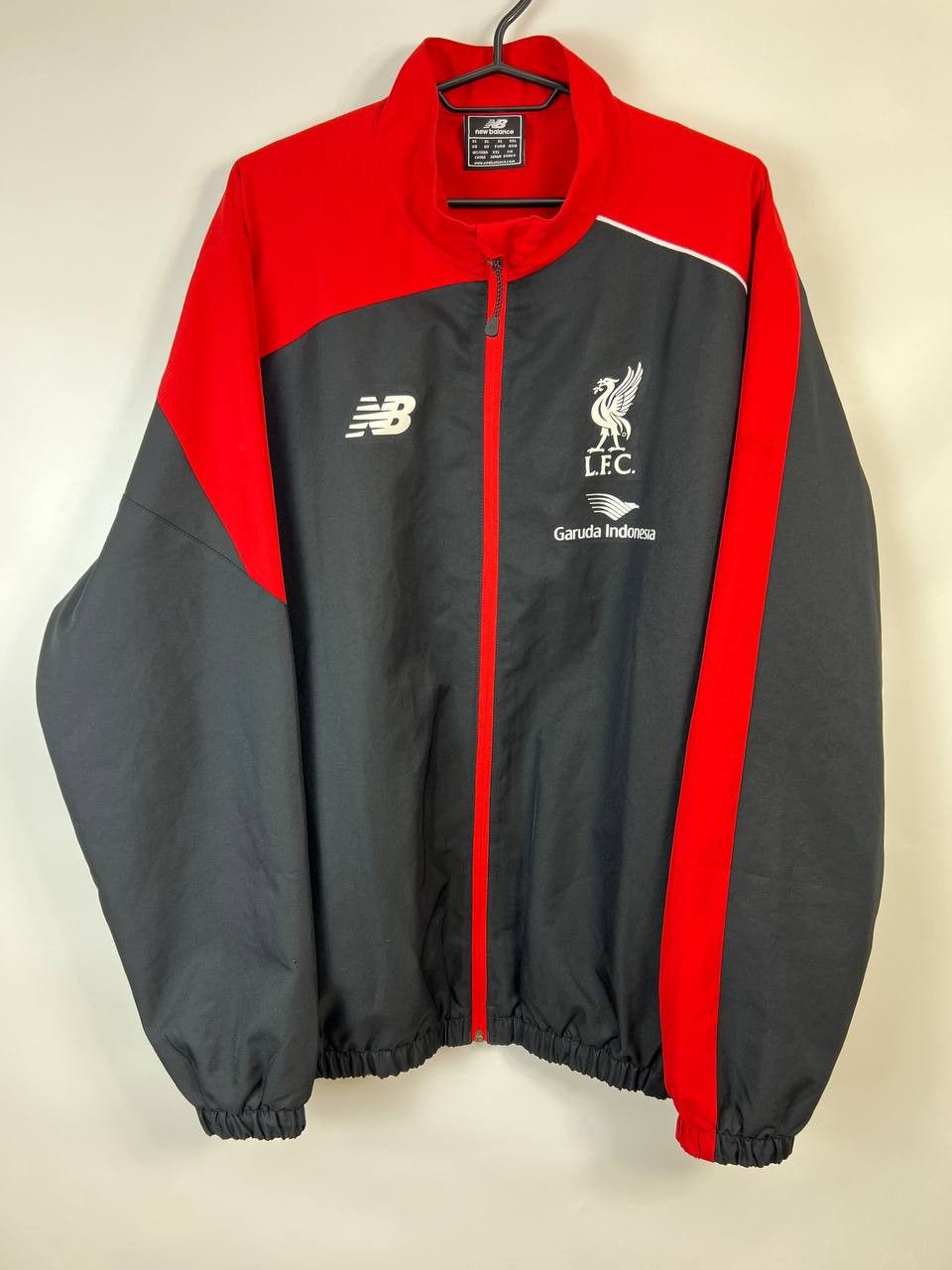 New Balance Liverpool 2015-2016 Presentation Jacket Football Full Zip Size US XL / EU 56 / 4 - 1 Thumbnail