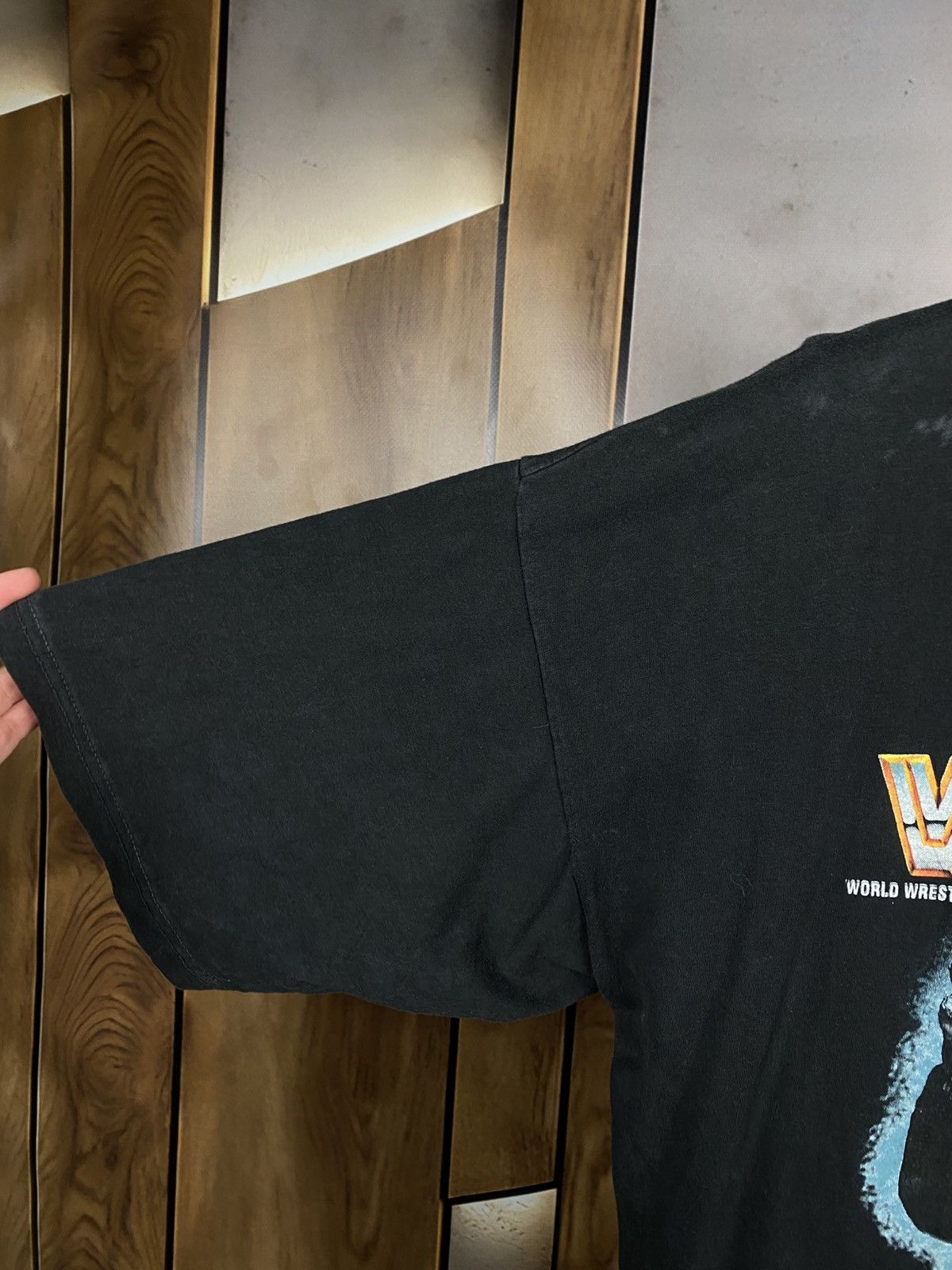 WWF ⚰️Vintage 1992 T-Shirt Undertaker WWE WWF Wrestling Tee⚰️ Size US XL / EU 56 / 4 - 4 Thumbnail