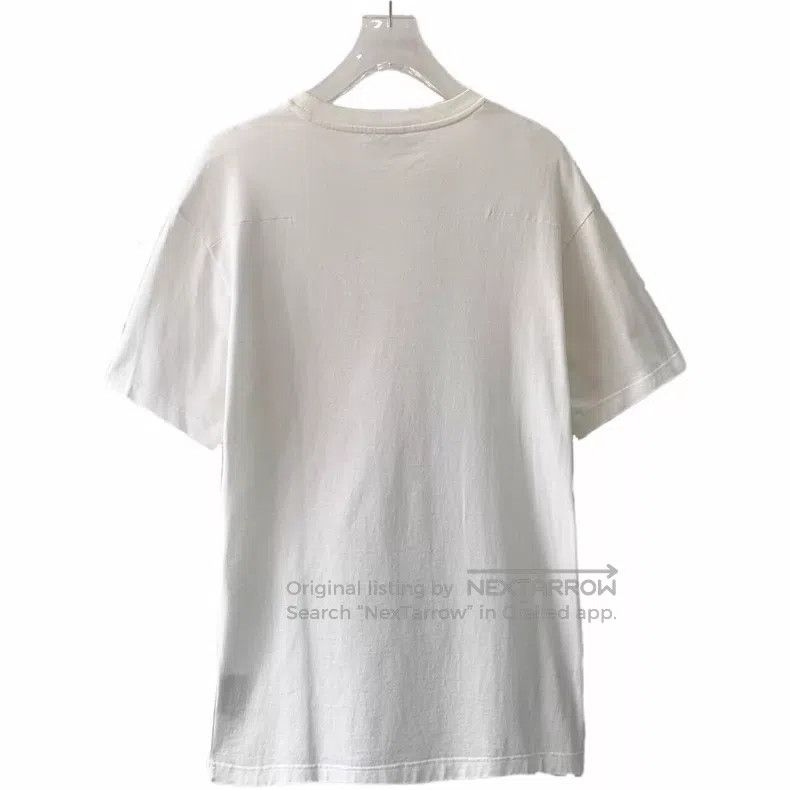 Dior Dior White vertical stripe logo jacquad cotton round-neck Size US XS / EU 42 / 0 - 2 Thumbnail