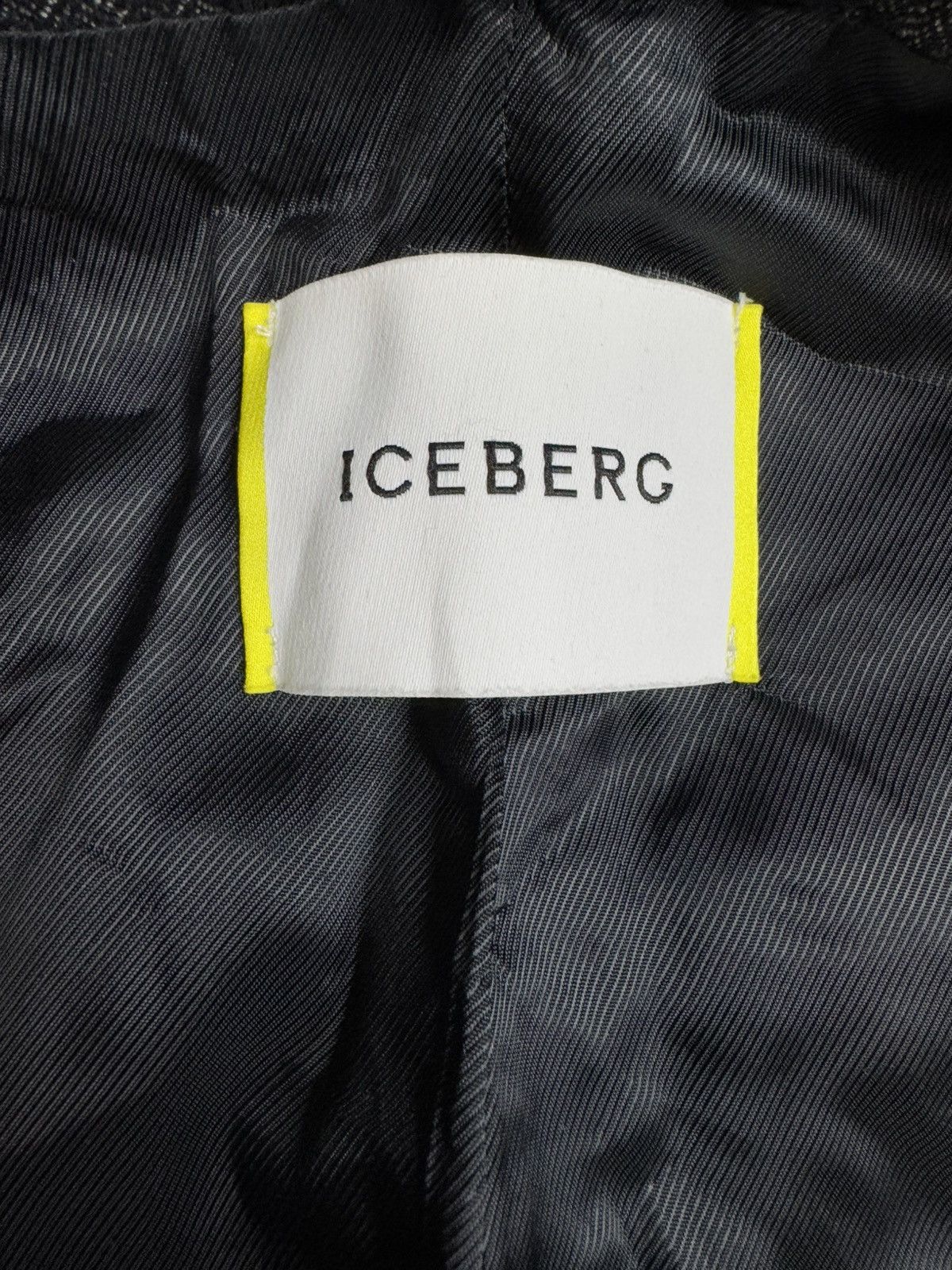 Iceberg Iceberg Made In Italy Blazer Coat Nice Design Size 52S - 8 Thumbnail