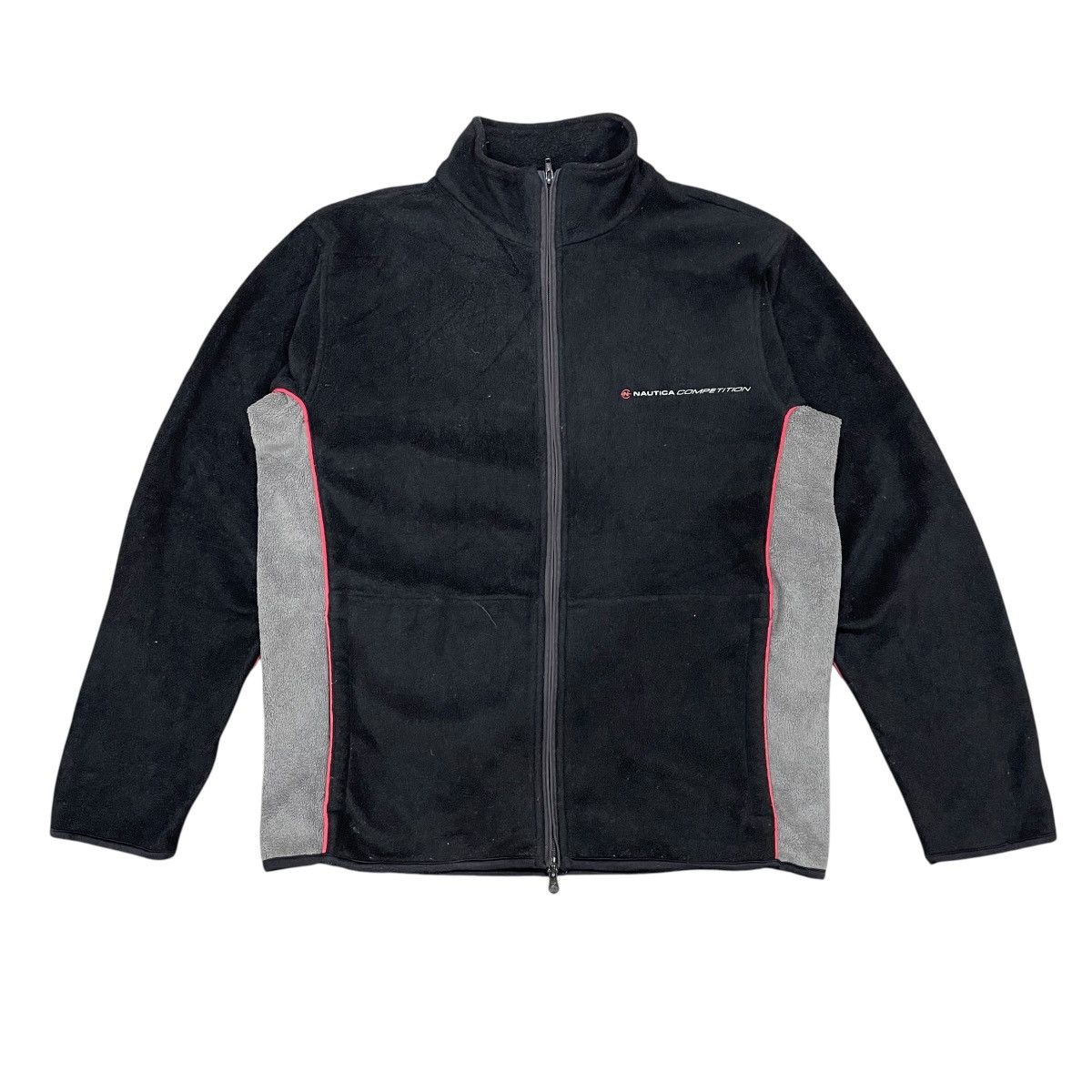 Nautica Vintage Nautica Competition Deep Pile Fleece Zipper Jacket Size US M / EU 48-50 / 2 - 1 Thumbnail