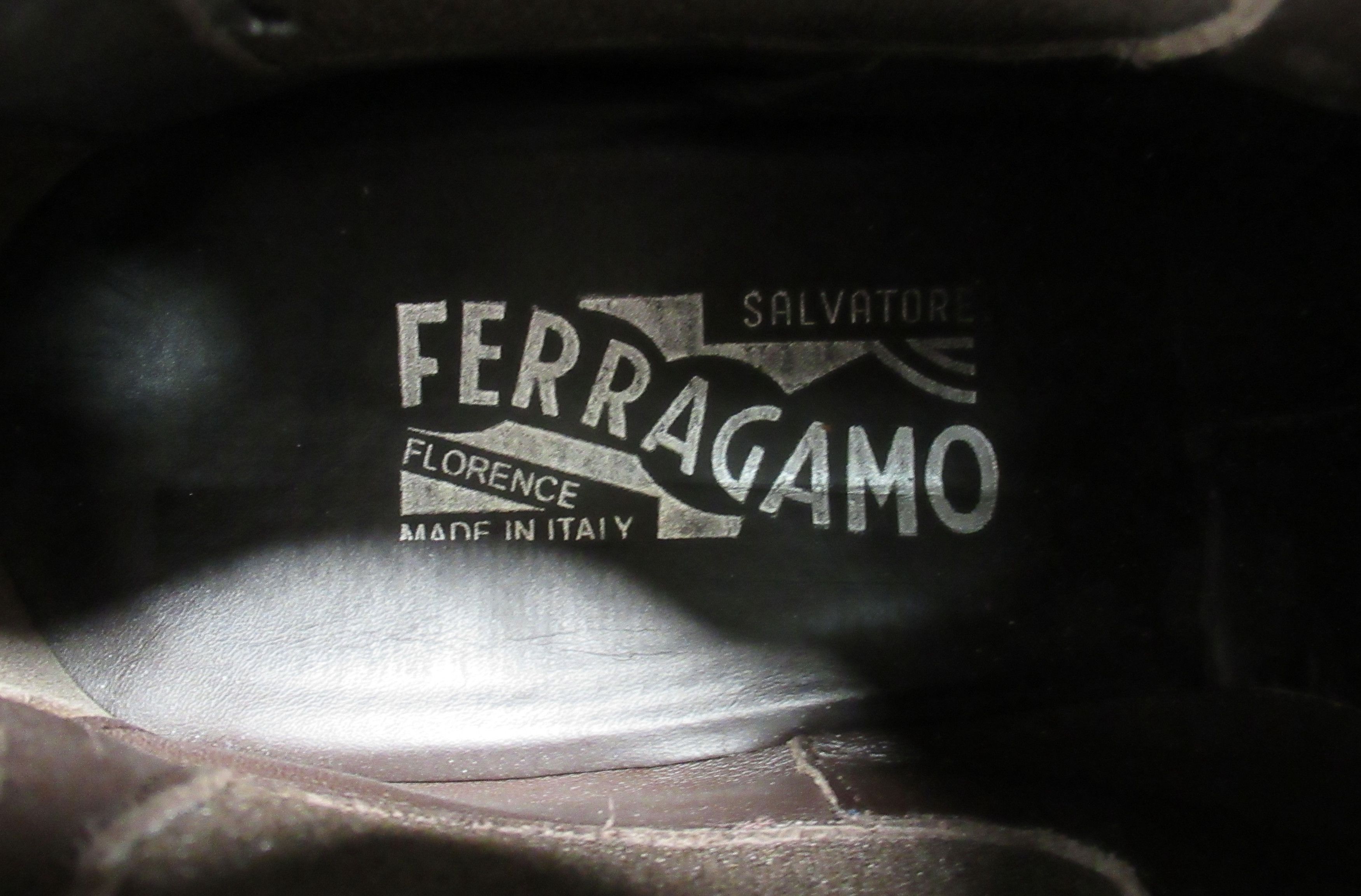 Salvatore Ferragamo Salvatore Ferragamo Men's Santo Chelsea Boots Chocolate Size US 11 / EU 44 - 3 Thumbnail