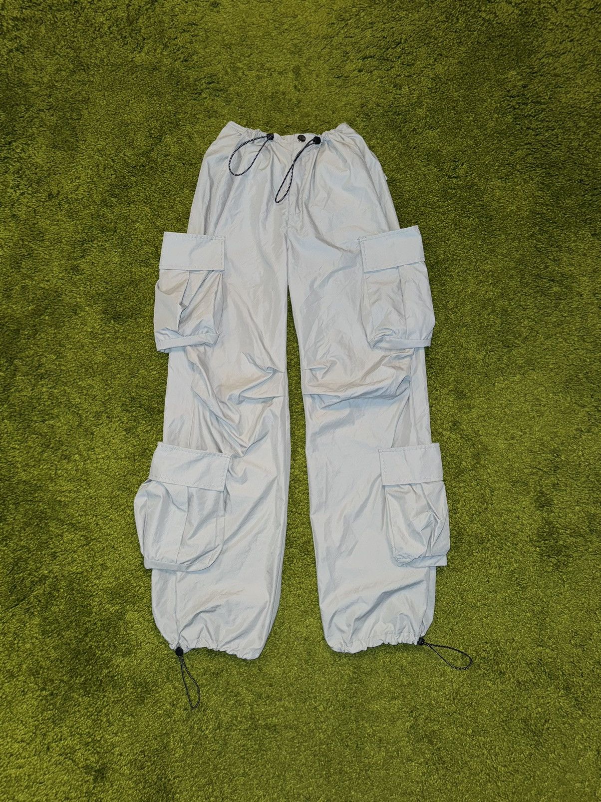 Hysteric Glamour × If Six Was Nine Y2K Japanese style wide leg parachute cargo pants Size US 32 / EU 48 - 6 Thumbnail
