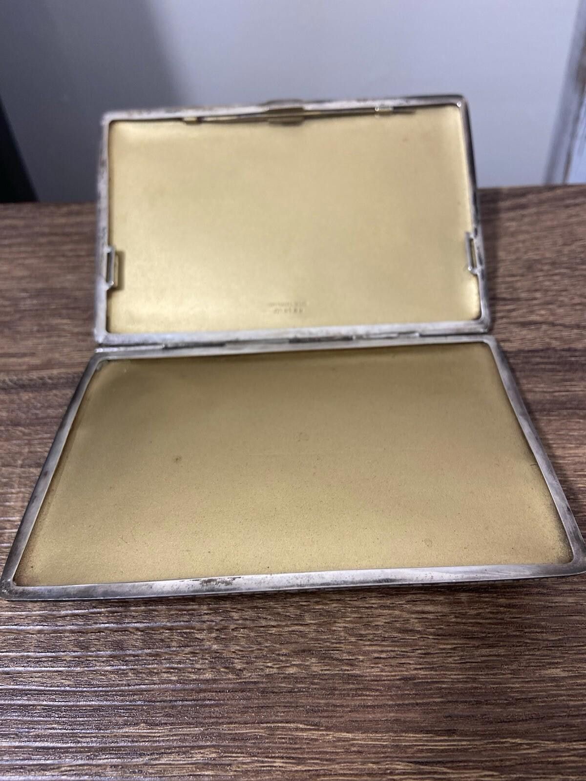 Other Shagreen ivory stingray silver plate cigarette case, England Size ONE SIZE - 9 Thumbnail