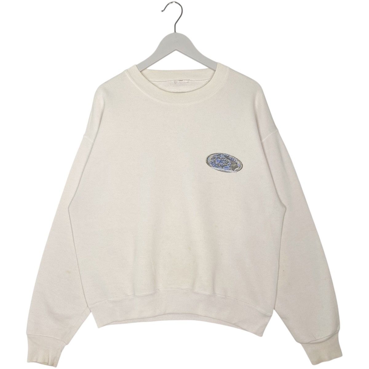 Vintage Vintage Piko Hawaiian Sweatshirt Crewneck White Size M Size US M / EU 48-50 / 2 - 1 Thumbnail