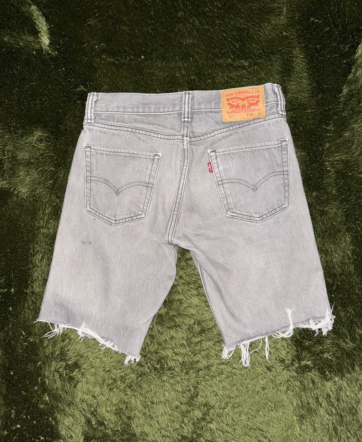 Levi's [W30/L32] LEVI’S 511 Cut-Off Vintage Washed Denim Shorts Size US 30 / EU 46 - 7 Thumbnail