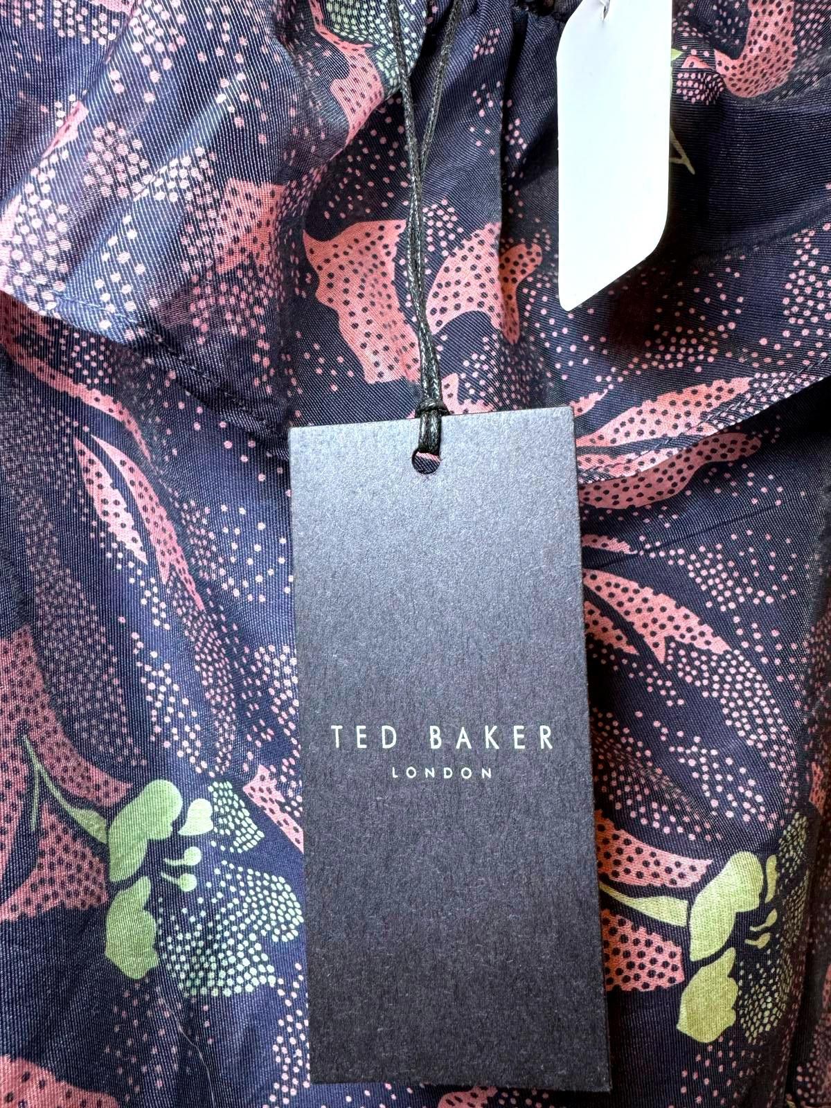 Ted Baker Ted Baker London Floral Ruffle Dress SIZE 5 Size M / US 6-8 / IT 42-44 - 3 Thumbnail