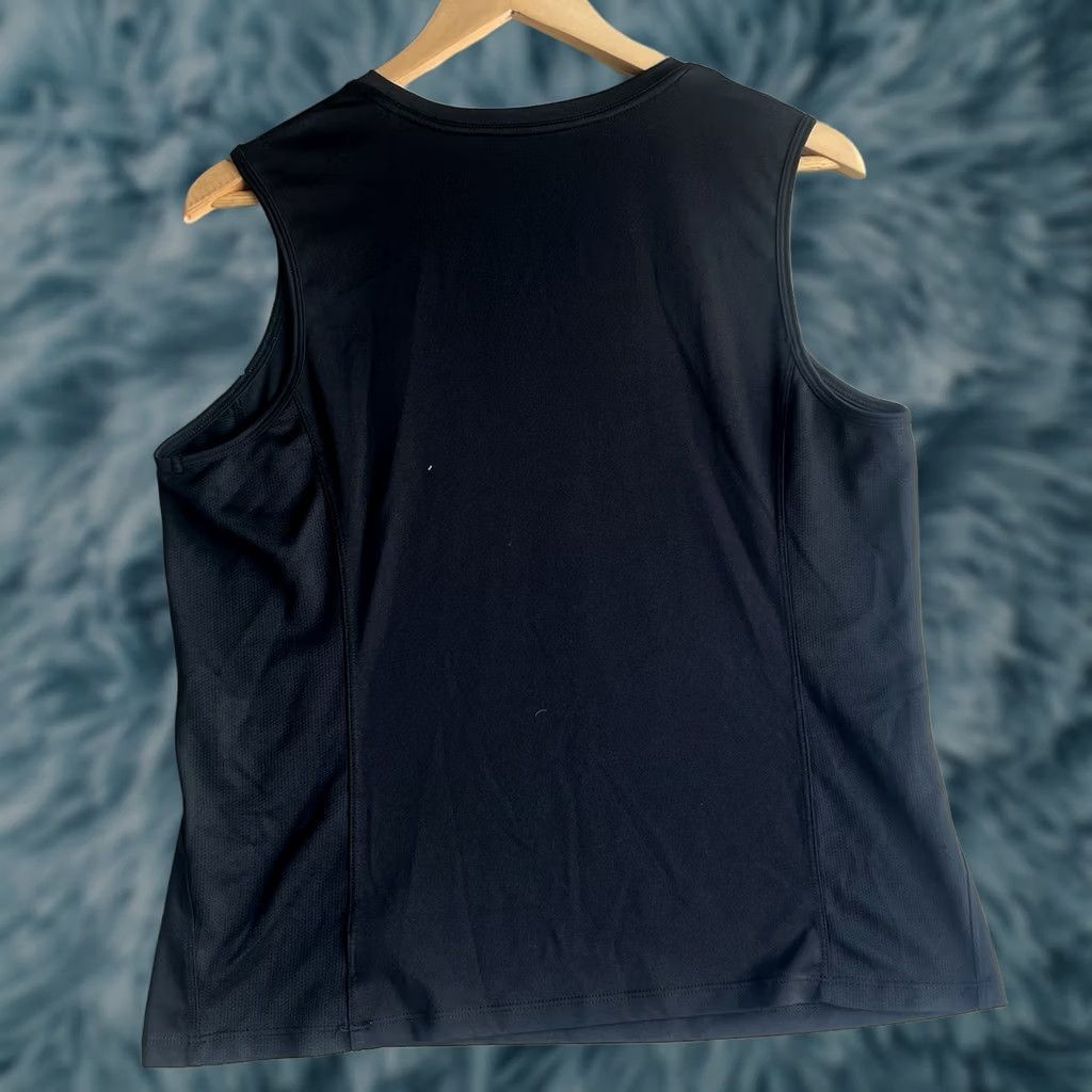 Champion Champion Tank Top Woman Black XL Crew Neck Athletic Lightweight Sleeveless Shirt Shirt Logo Casual Travel Modern Basic Cotton Blend Sports Women Mens? Size XL / US 12-14 / IT 48-50 - 1 Thumbnail