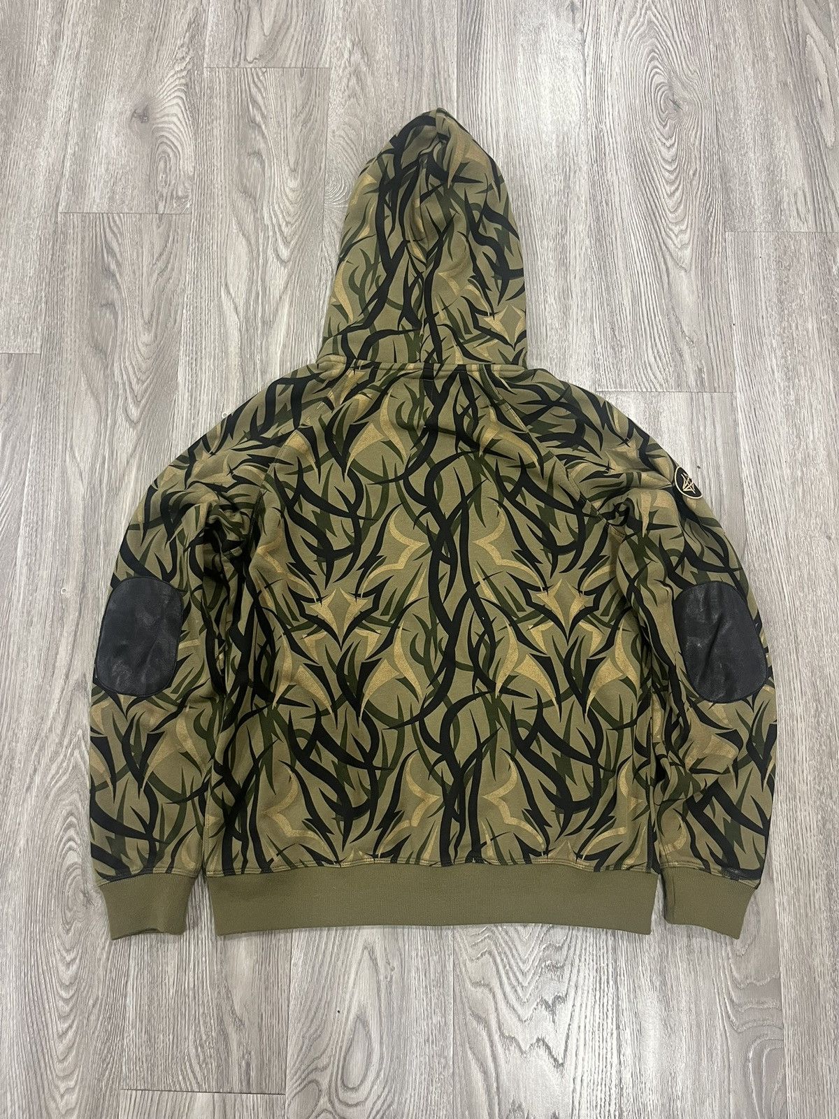 CLOT Clot Alienegra Green Camo Hoodie Size US S / EU 44-46 / 1 - 9 Thumbnail