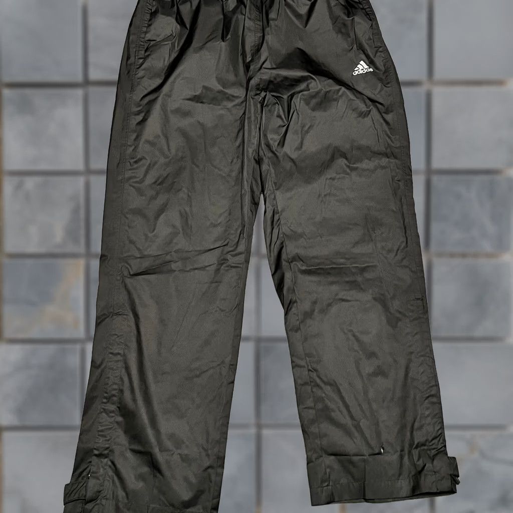 Adidas Adidas Golf Climastorm Rain Pants Mens XL Black Elastic Waist Size US 36 / EU 52 - 1 Thumbnail