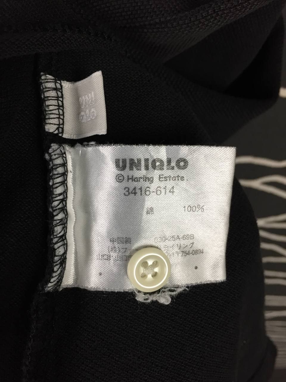 Uniqlo Uniqlo Keith Haring Pop Art City Cycle Logo Polo Shirt Size US L / EU 52-54 / 3 - 13 Thumbnail
