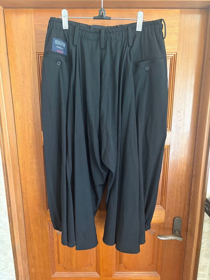 Yohji Yamamoto yohji yamamoto POUR HOMME/Crow Pants black2 Size US 29 - 3 Thumbnail