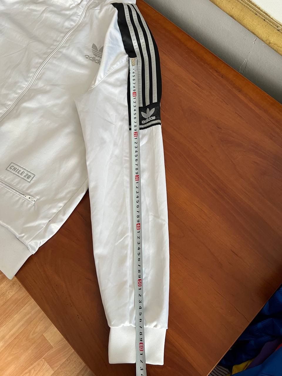 Adidas 2019 ADIDAS CHILE 20 FIREBIRD RARE WHITE TRACK ZIP JACKET S Size US S / EU 44-46 / 1 - 21 Thumbnail