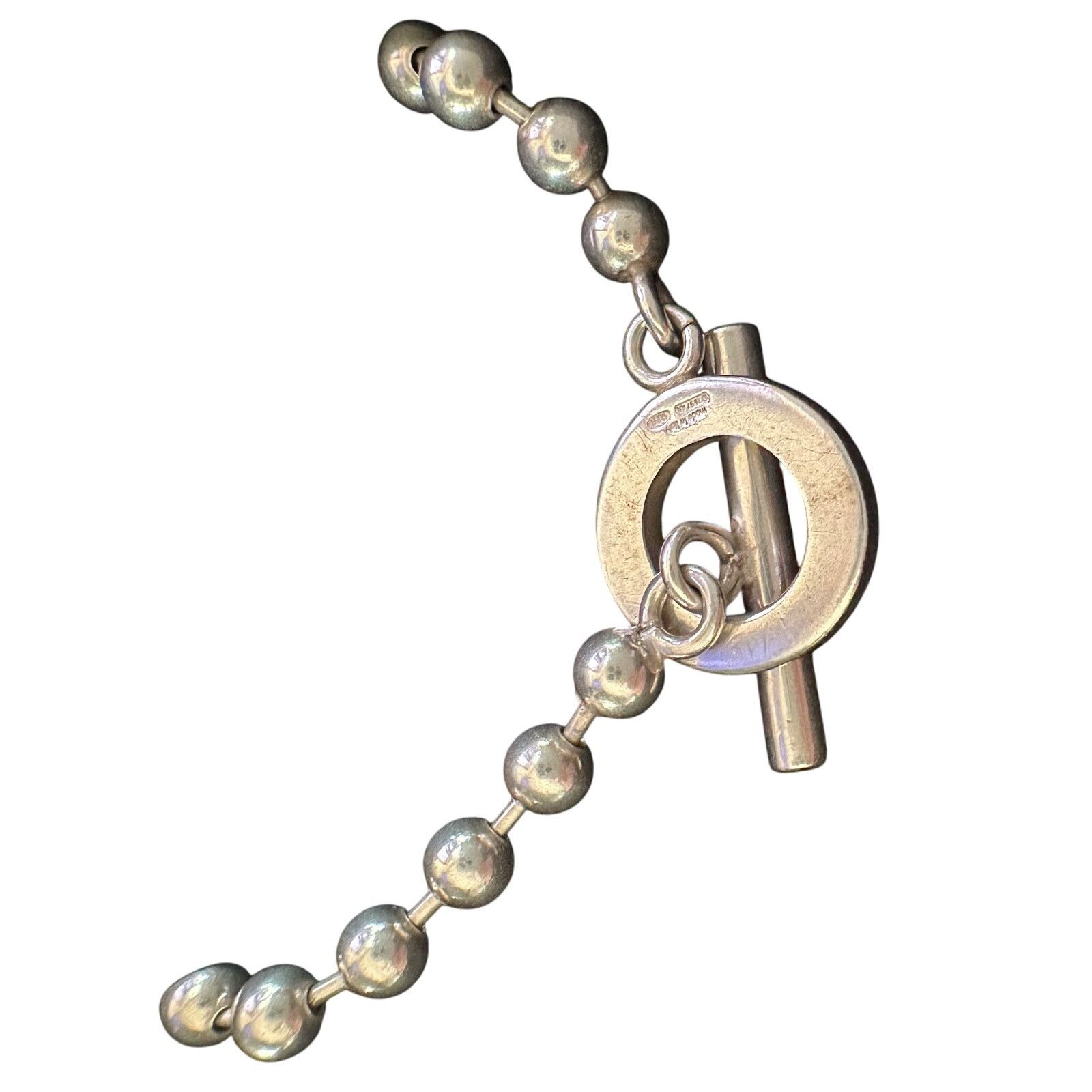 Gucci Gucci Sterling Silver Ball Chain Bracelet Size ONE SIZE - 15 Thumbnail