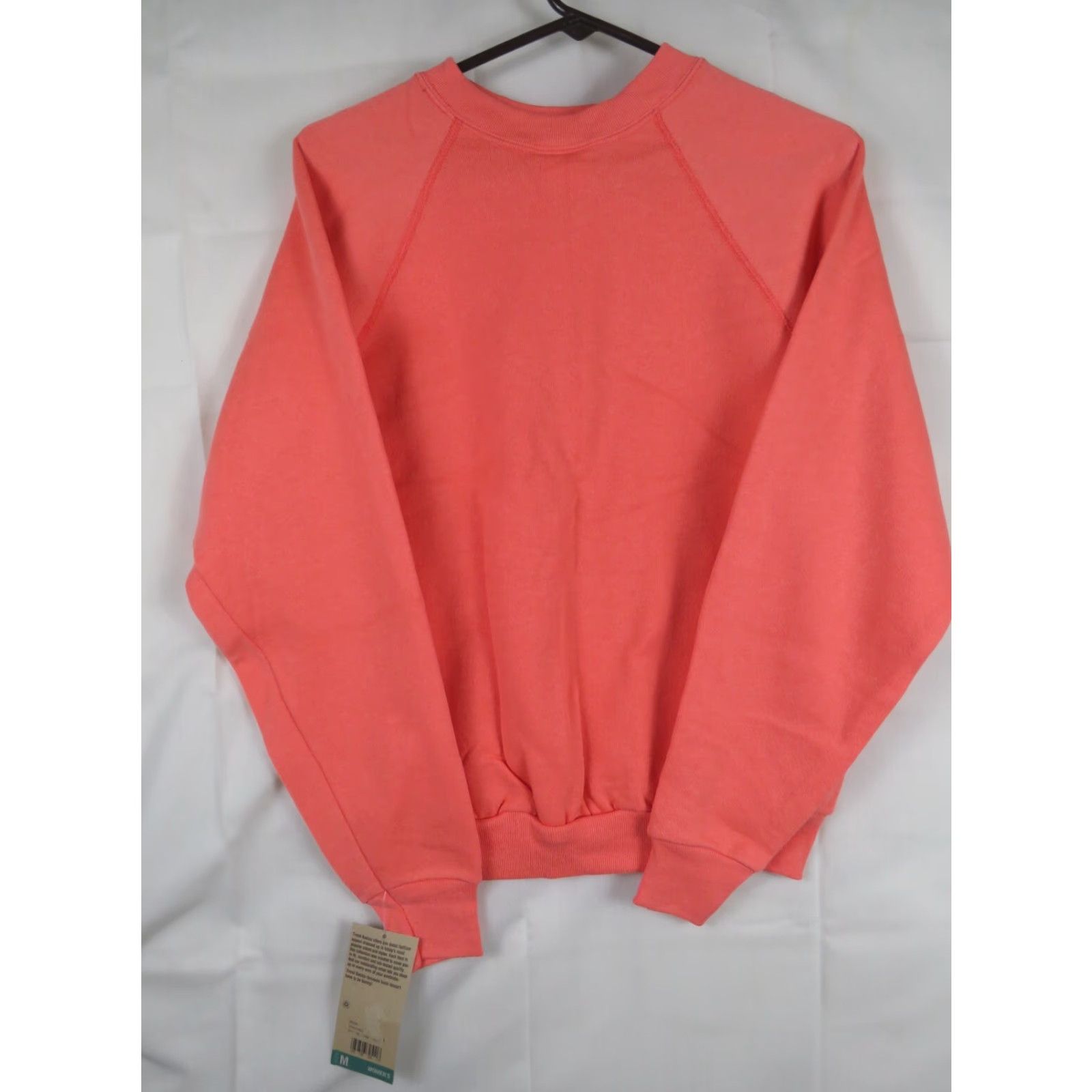 Asics VINTAGE Trend Basics Sweatshirt USA Made L Men Orange Crew Neck Long Sleeve Pullover 90s Casualwear Solid Size US L / EU 52-54 / 3 - 7 Thumbnail
