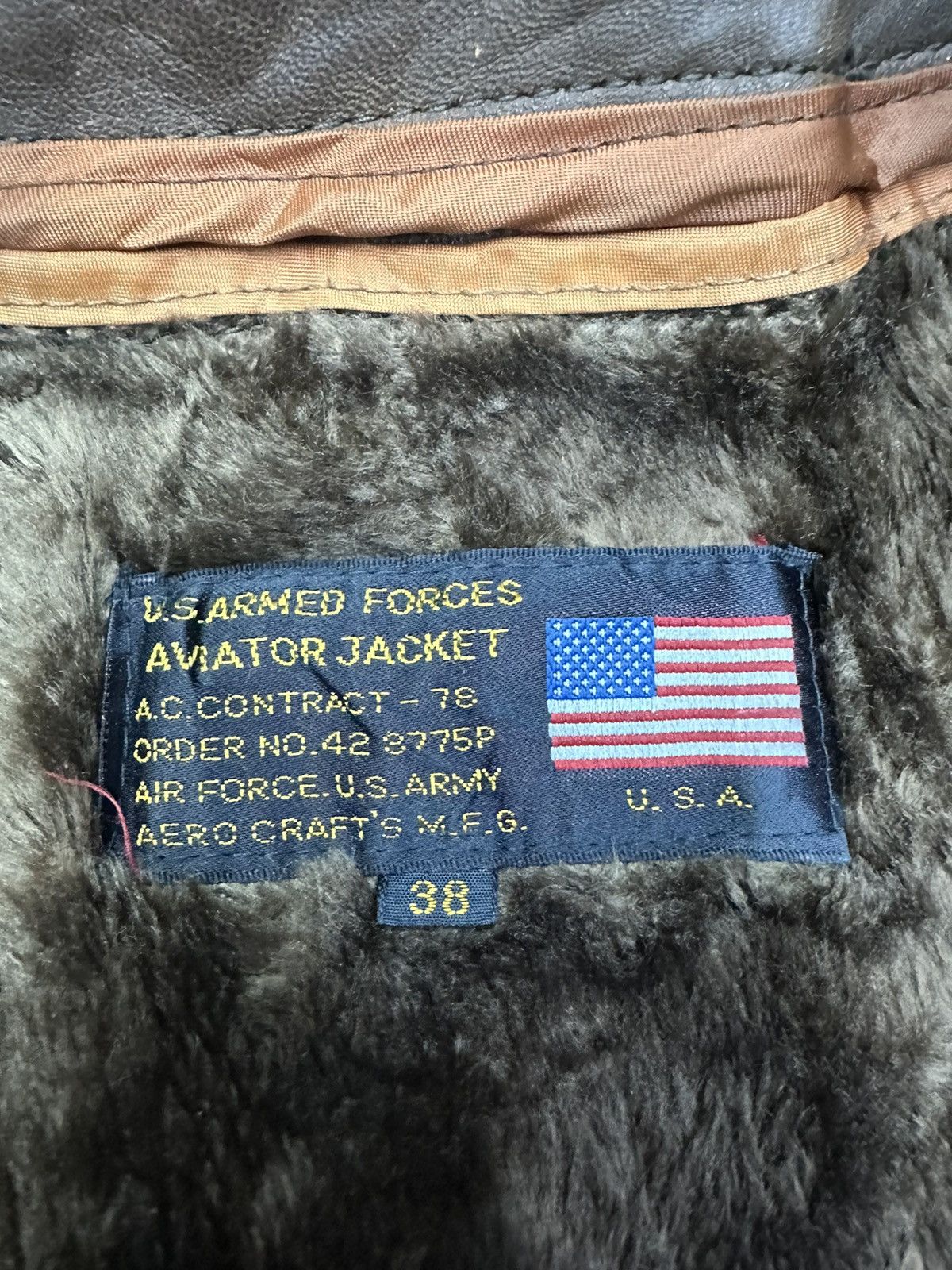 Vintage Rare Vintage US Armed Force Aviator Jacket MJ34 Size US M / EU 48-50 / 2 - 14 Thumbnail
