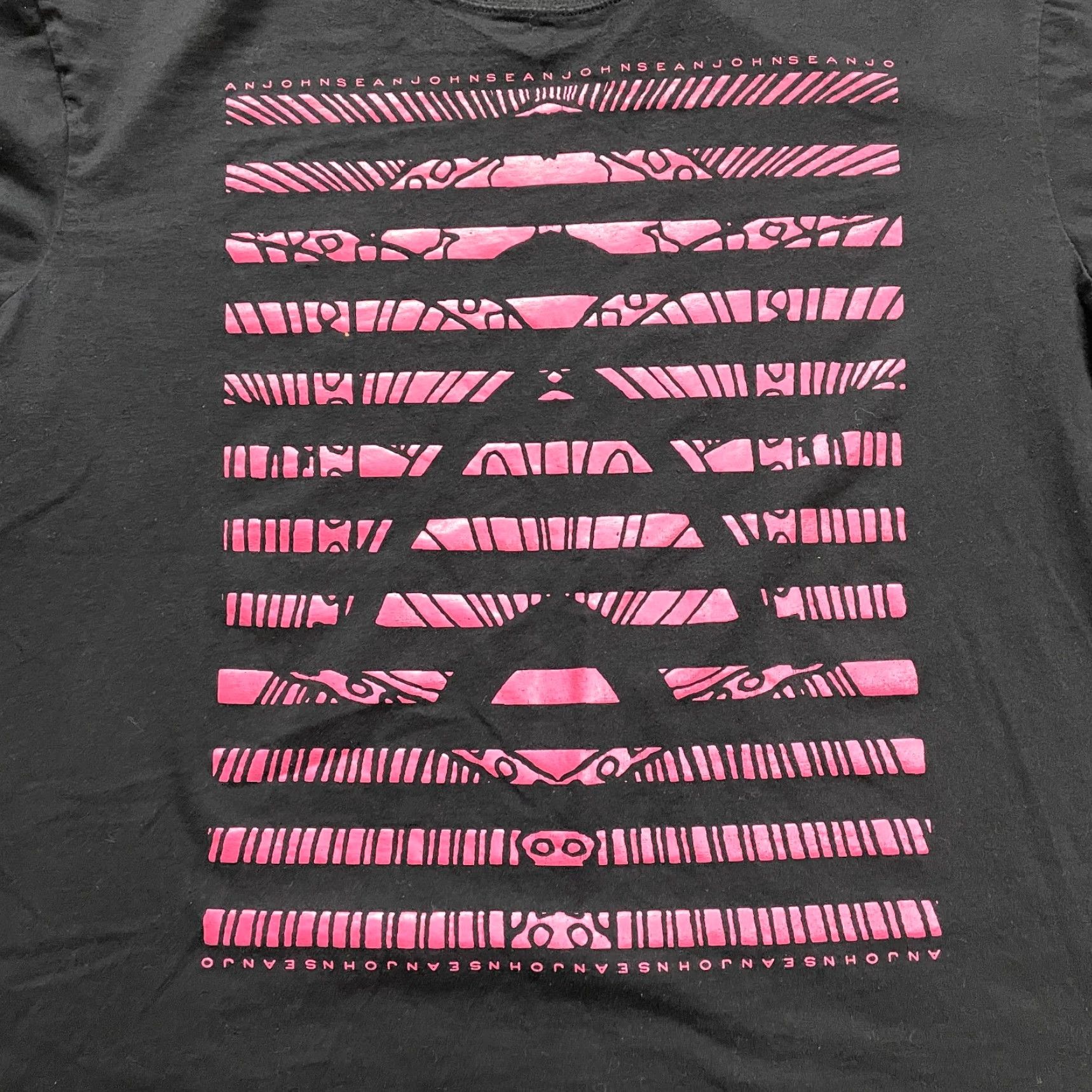 Sean John VINTAGE Sean John Graphic T-Shirt Men 2XL Black Crew Neck Cotton Short Sleeve Y2K Tee Mens Size US XXL / EU 58 / 5 - 4 Thumbnail