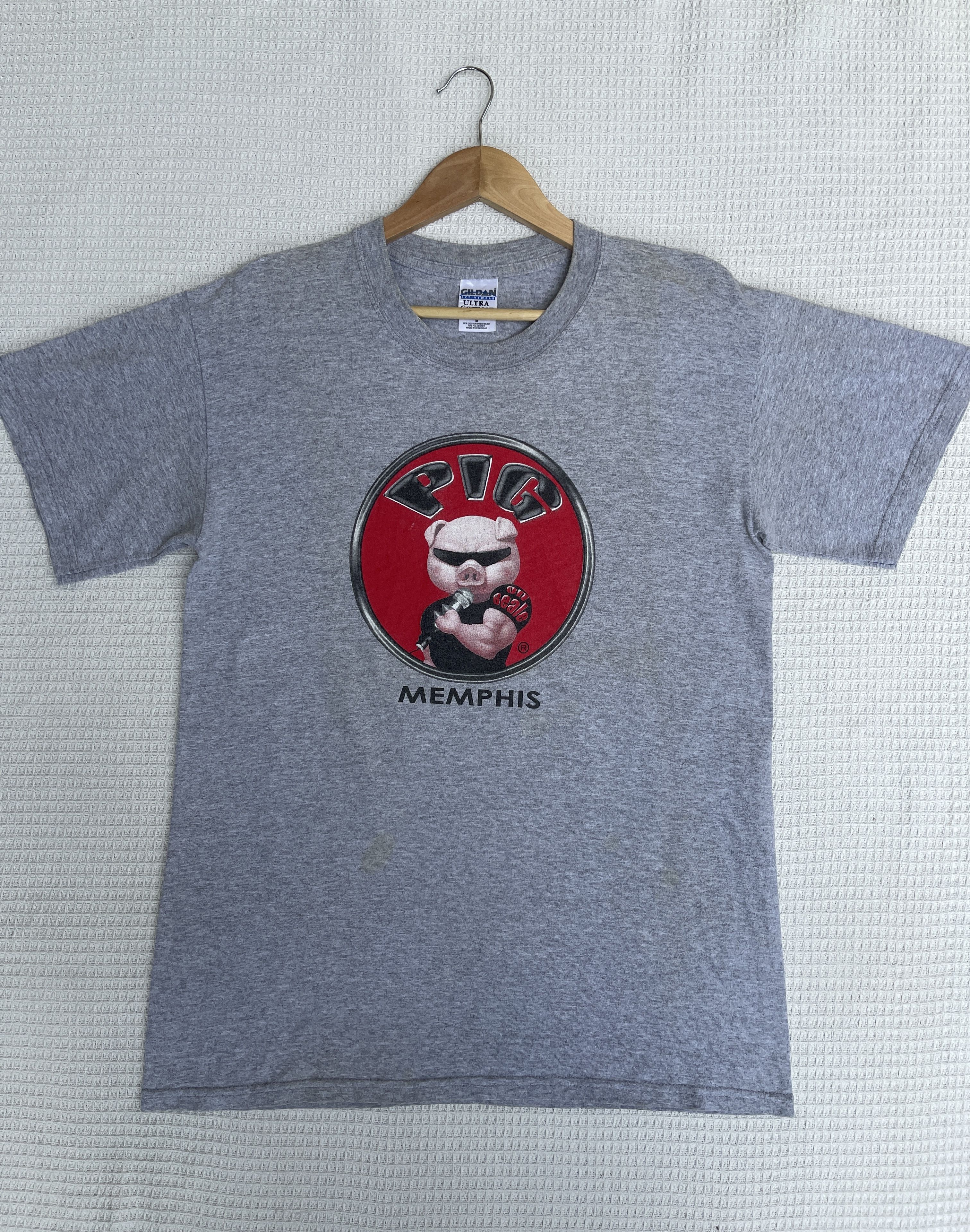 Vintage Last Drop🔥Rare🔥Vtg Humor PIG Pork With An Attitude T-Shirt Size US M / EU 48-50 / 2 - 8 Thumbnail