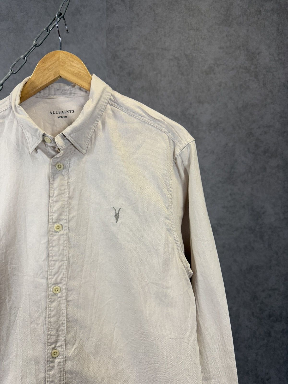 Allsaints Allsaints logo designer shirt Size US M / EU 48-50 / 2 - 2 Thumbnail