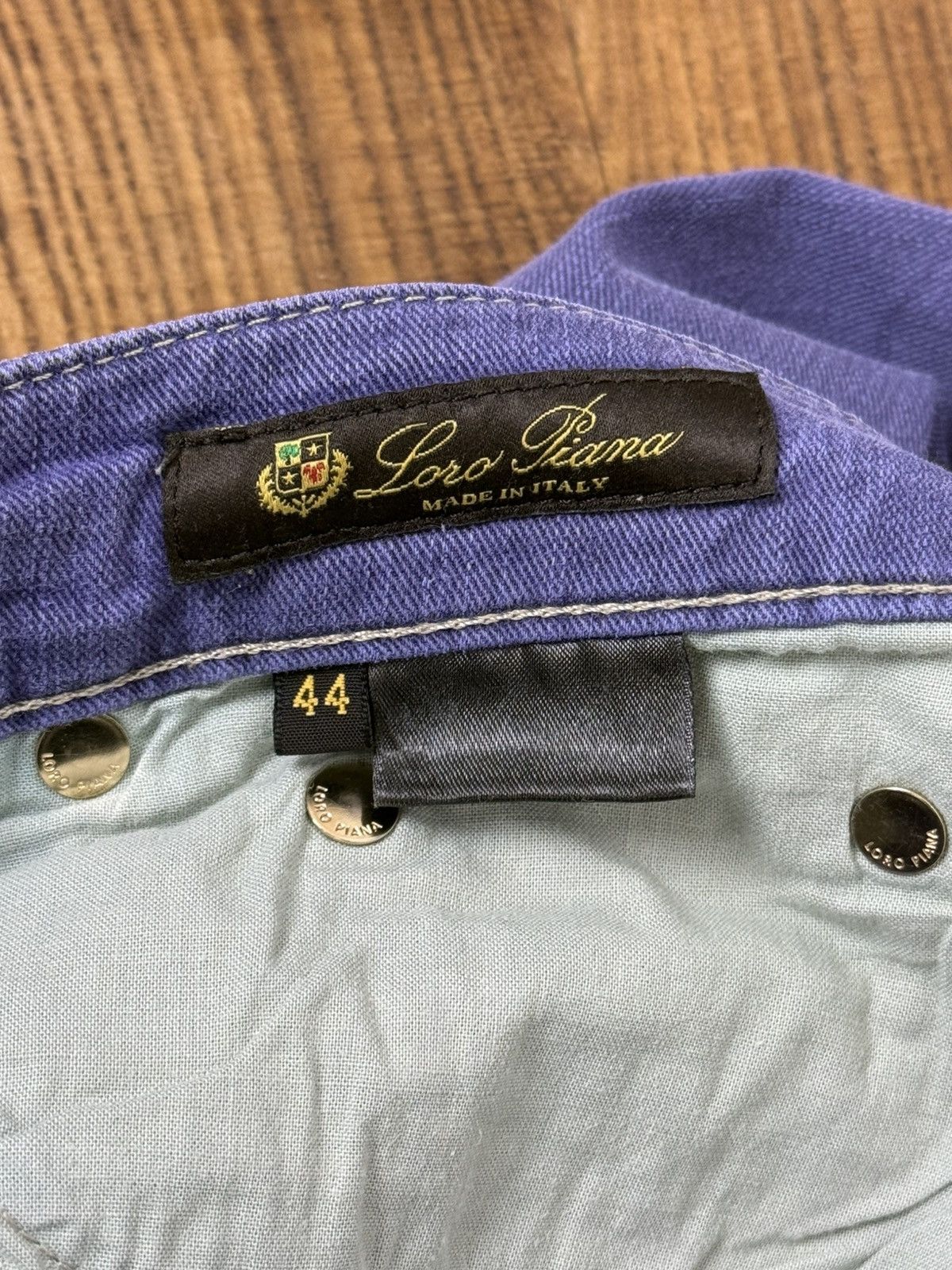 Loro Piana Loro Piana Capri Chino Pants Jeans Purple Size 44 Size 30" / US 8 / IT 44 - 6 Thumbnail