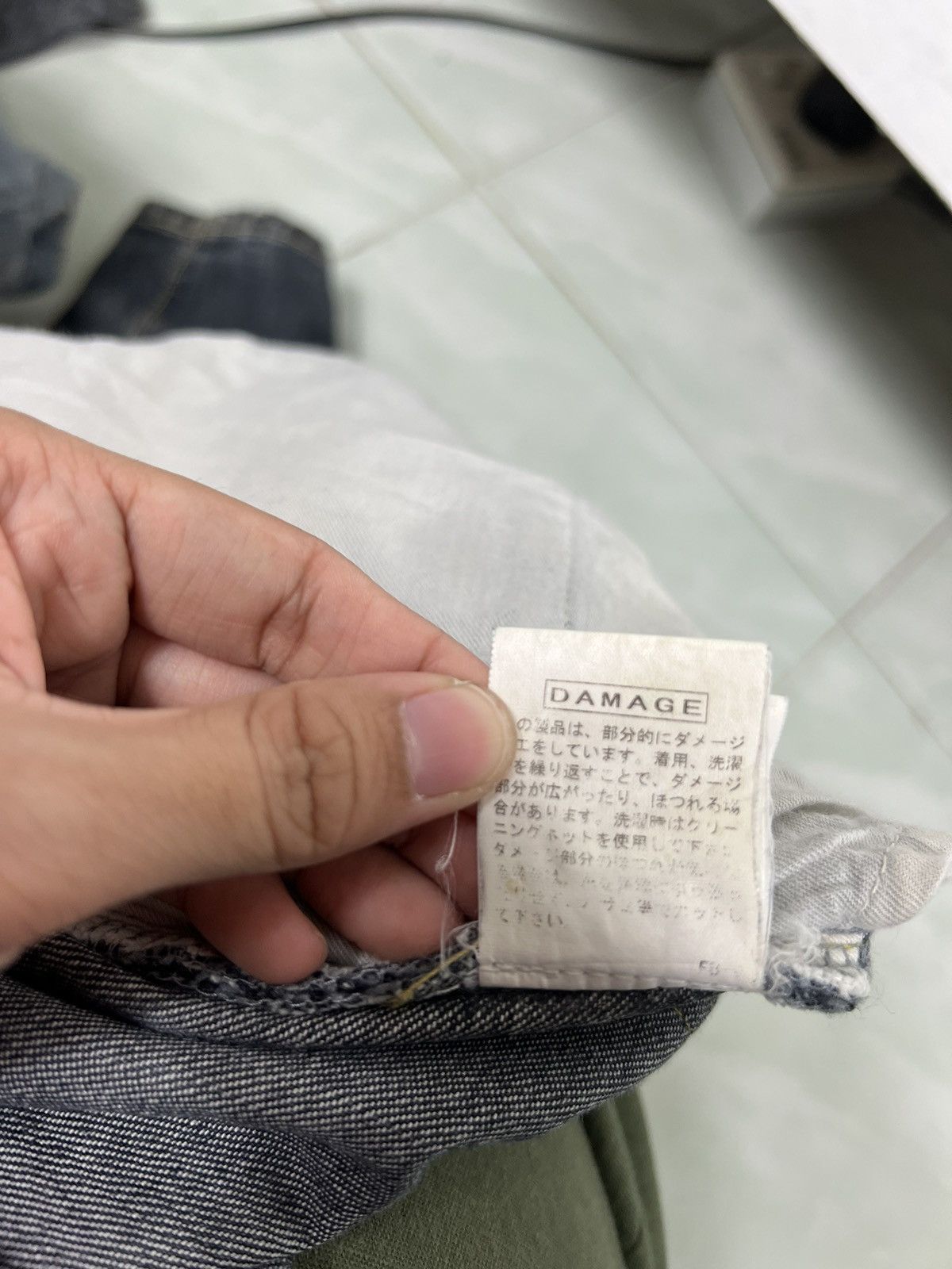 Frapbois × Issey Miyake 🔥 FLARE FRABOIS ASYMETRICAL DENIM Size US 34 / EU 50 - 15 Thumbnail