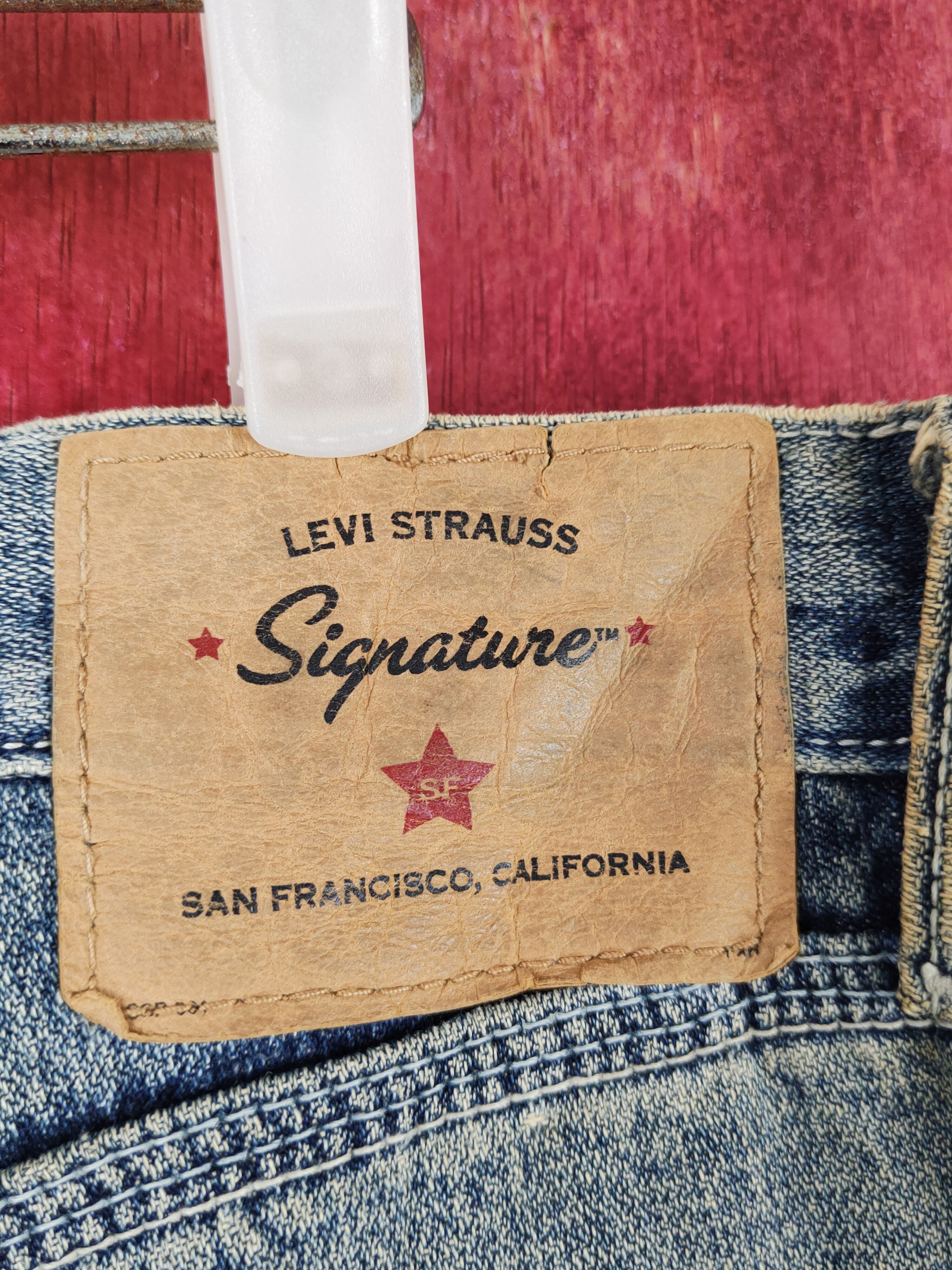Levi's Levi's Dark Blue Faded Distressed Ripped Jeans #S1695 Size US 42 / EU 58 - 8 Thumbnail