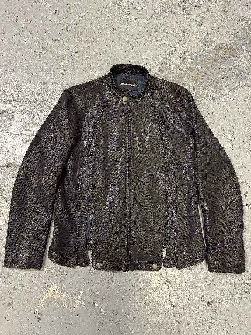 SS2009 EMPORIO ARMANI Multi Zips Jacket