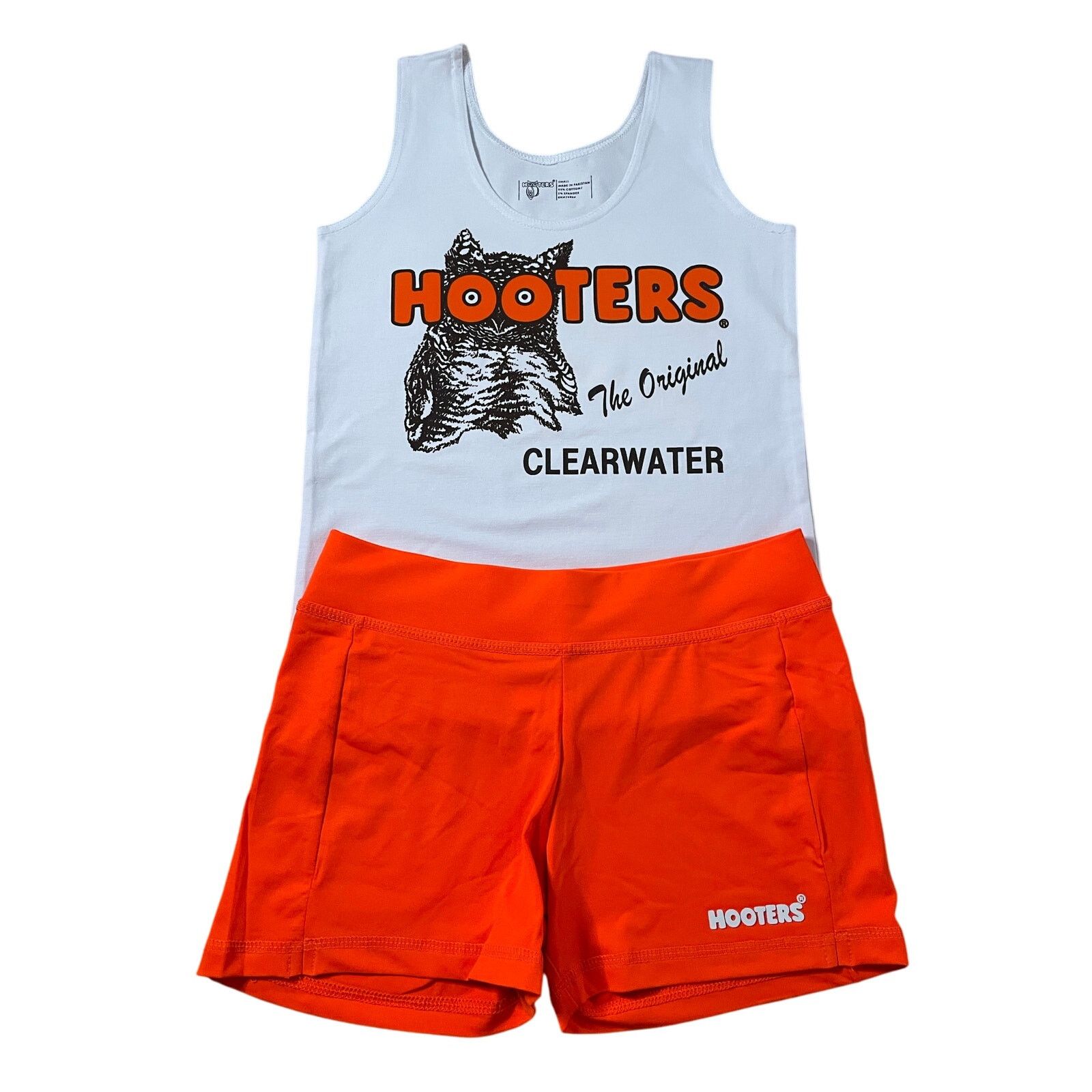 Other New Womens Hooters Uniform Tank Shorts Pouch Name Tag Small Size S / US 4 / IT 40 - 4 Thumbnail