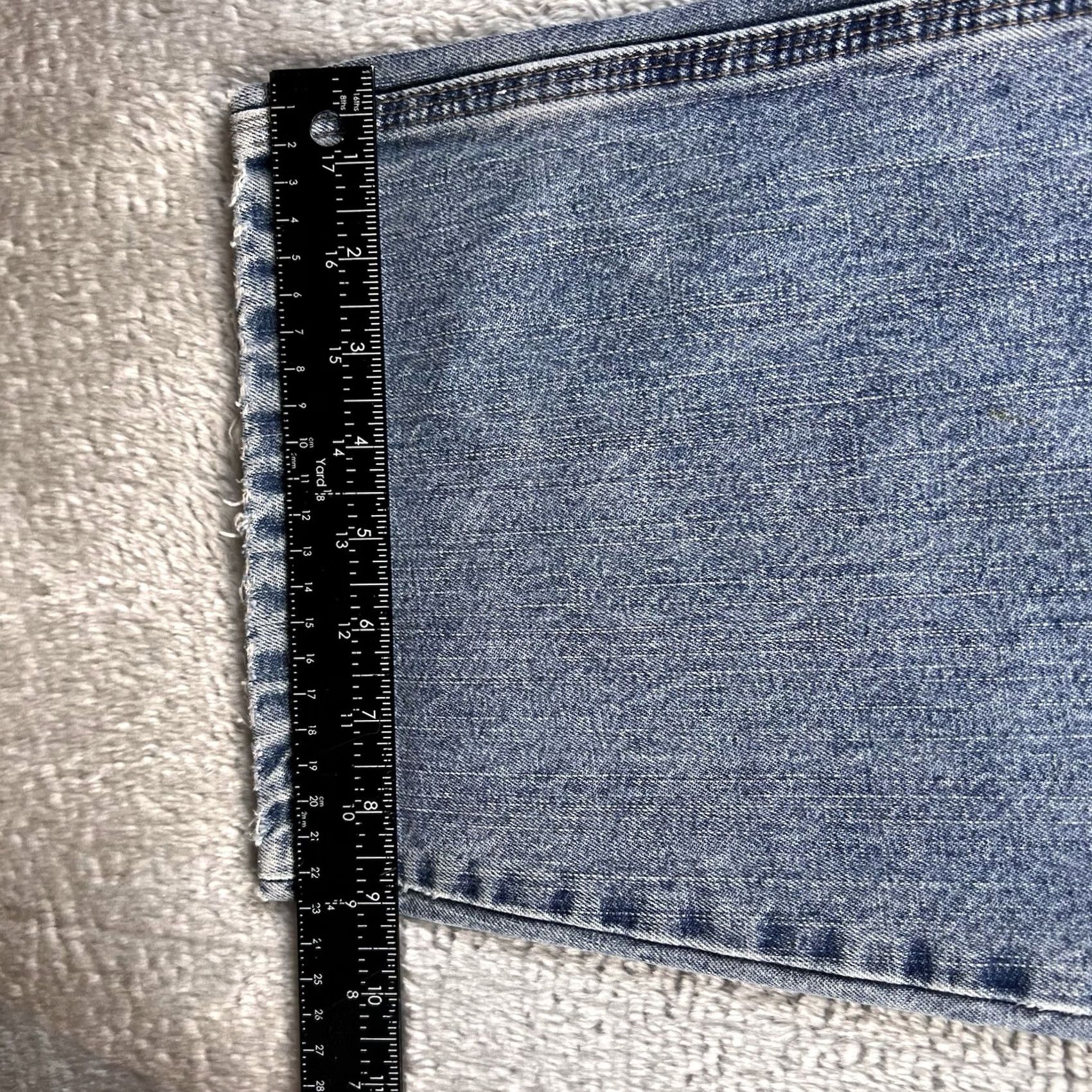 Wrangler VINTAGE Wrangler Carpenter Jeans Mens 34x30 Blue Faded Grunge Y2K Baggy Wide Leg Jeans Size US 34 / EU 50 - 5 Thumbnail