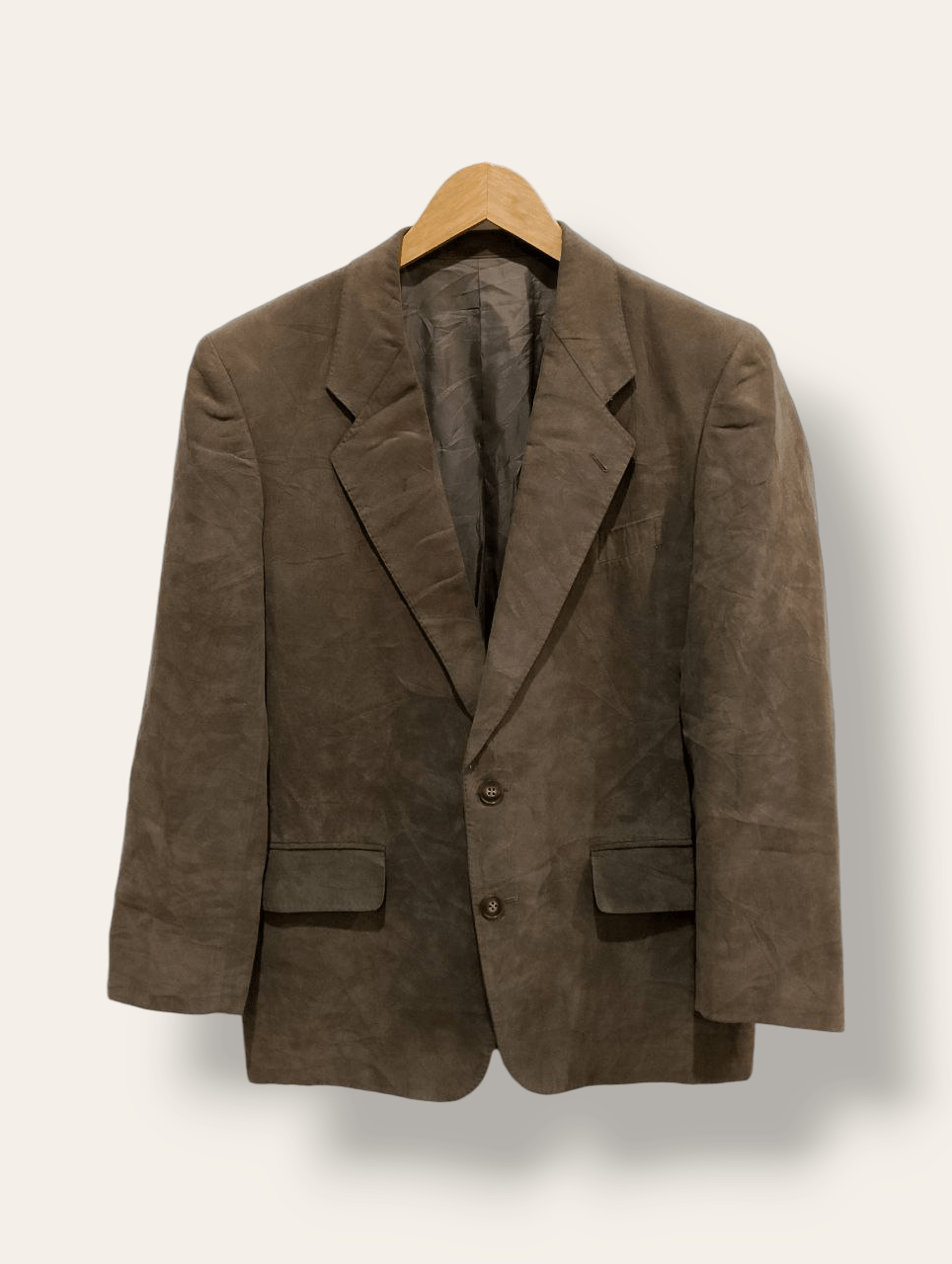 image of Archival Clothing x Italian Designers Oggi Uomo Italia Single Breasted Slim Fit Taylor Suit Blazer 