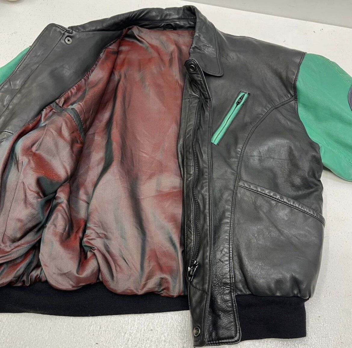 Pelle Pelle 90s PELLE PELLE LEATHER JACKET Size US L / EU 52-54 / 3 - 6 Thumbnail