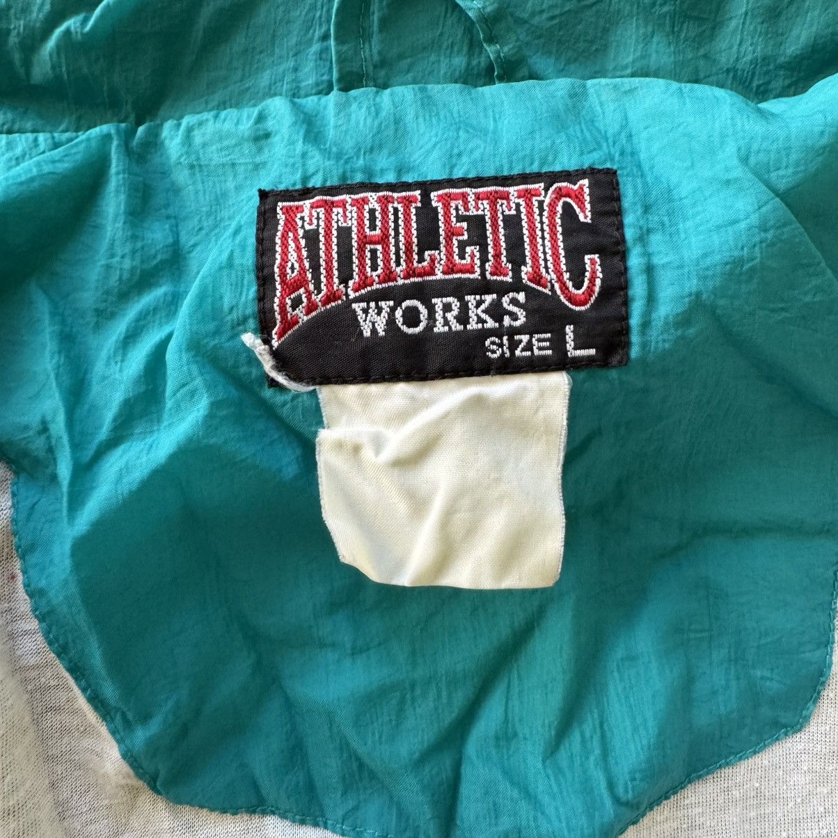 Athletic Works Vintage Athletic Works Retro Windbreaker Jacket Size US L / EU 52-54 / 3 - 8 Thumbnail