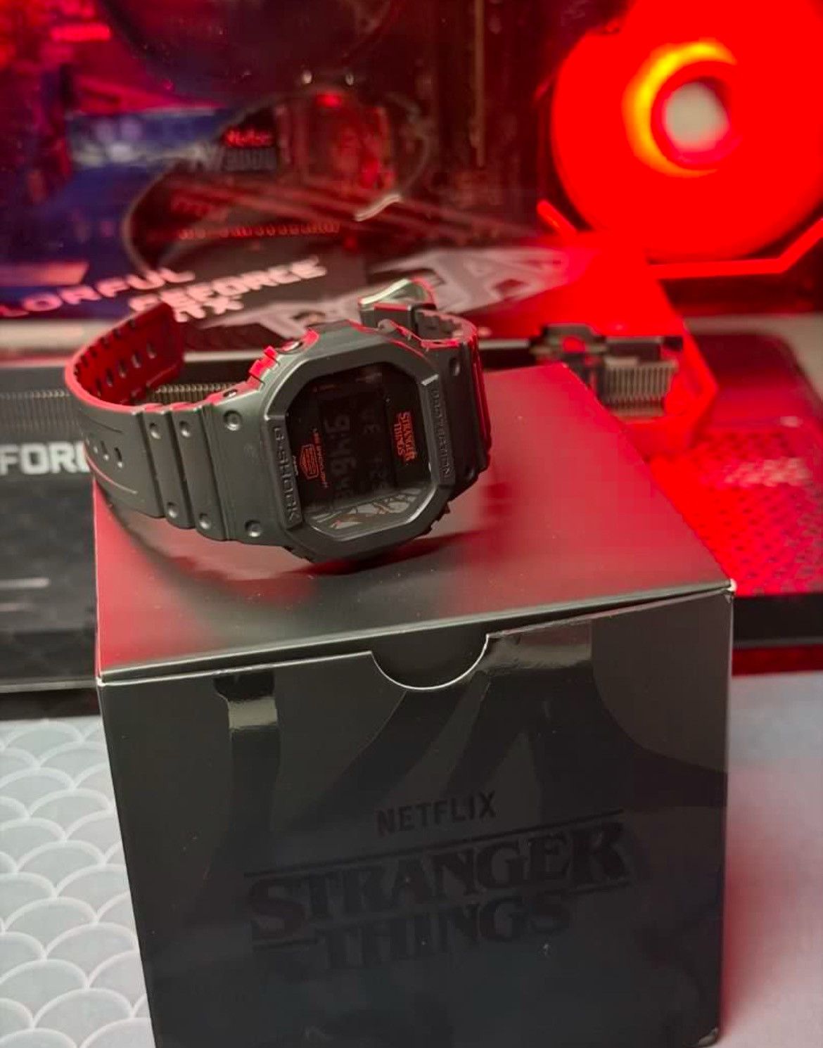 G Shock Authentic G-Shock x Stranger Things DW5600 Collabs Watch Size ONE SIZE - 10 Thumbnail