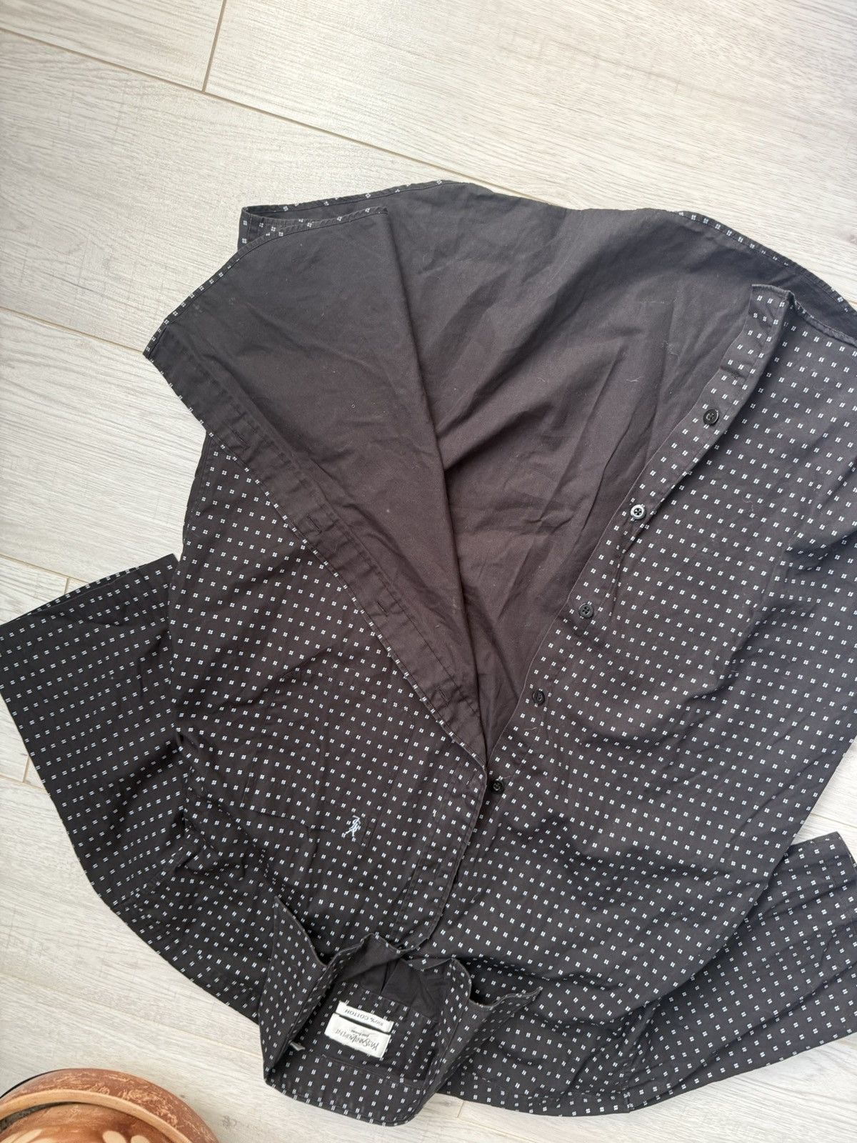 Yves Saint Laurent Vintage Shirt Yves Saint Laurent YSL shirt Size US L / EU 52-54 / 3 - 2 Thumbnail