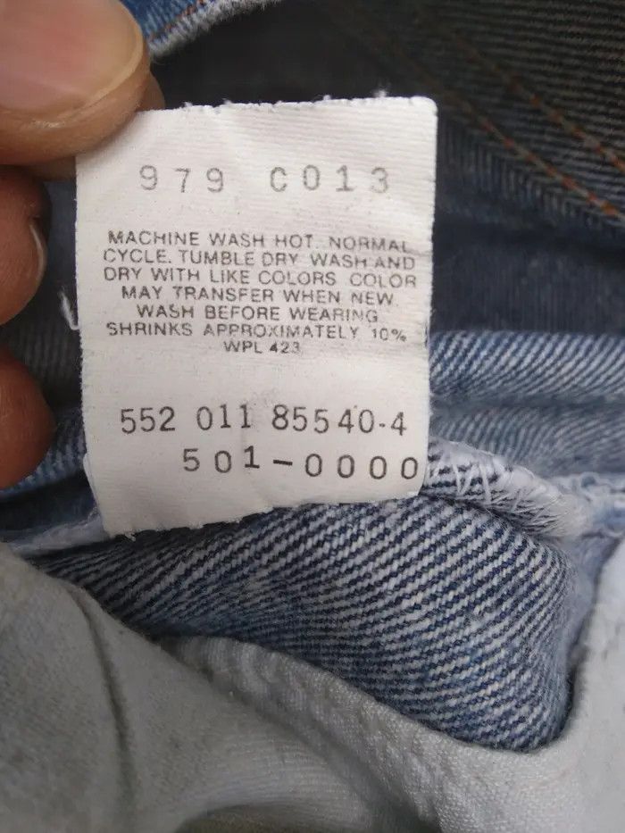 Levi's × Vintage 90s Vintage Levis 501 Made In USA 32x32 Size US 32 / EU 48 - 12 Thumbnail