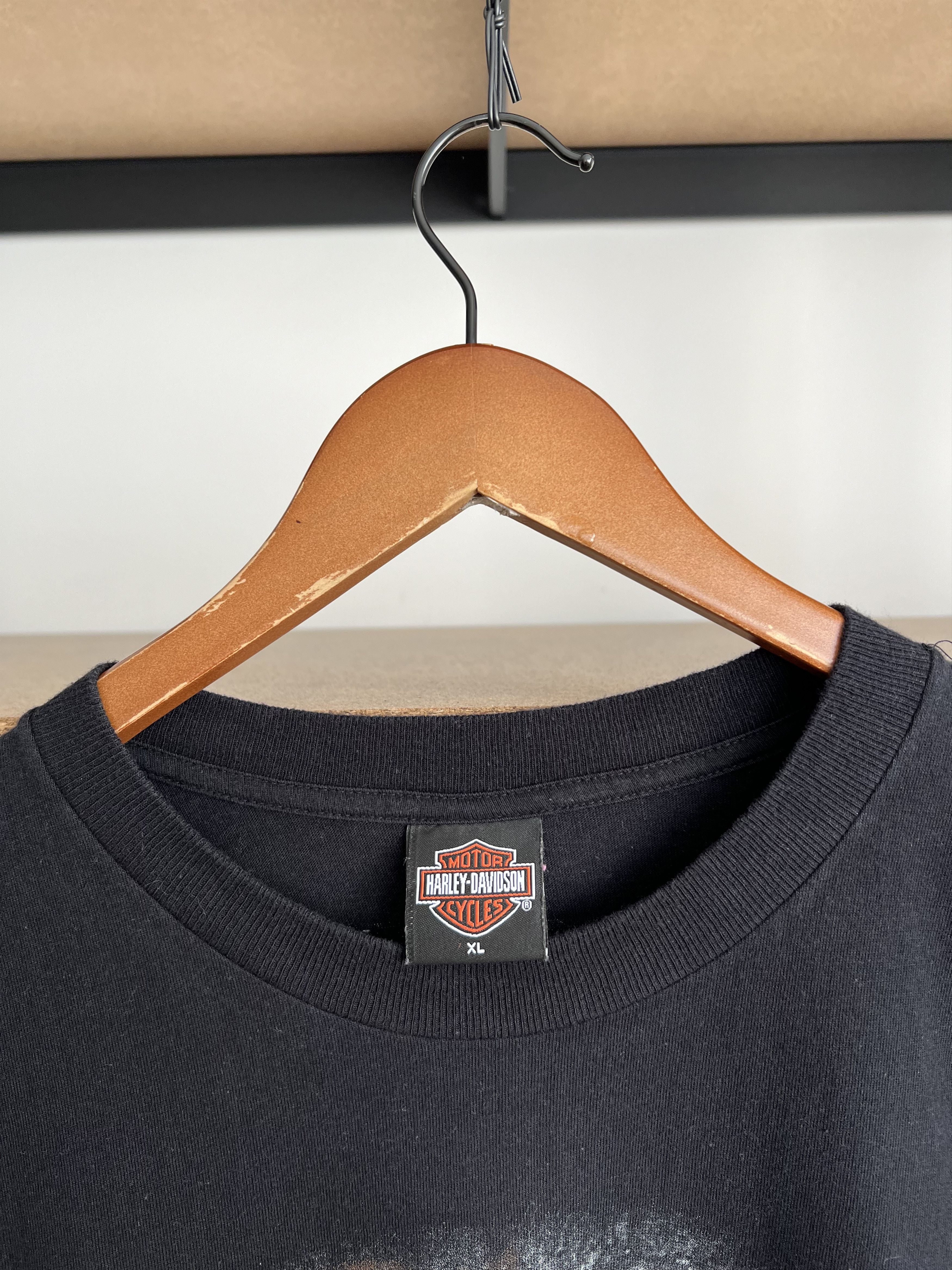 Harley Davidson Vintage 2006 Harley Davidson Motorcycle Oxford Uk T-shirt Size US XL / EU 56 / 4 - 8 Thumbnail
