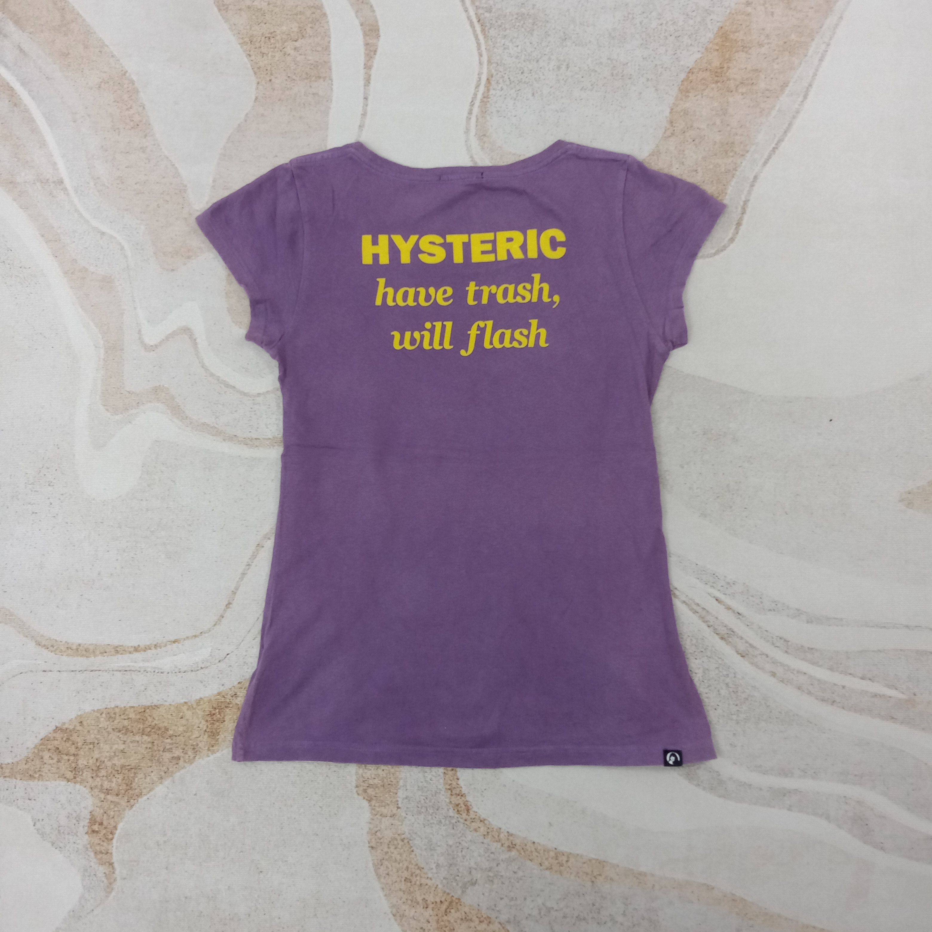Hysteric Glamour Hysteric Glamour Japanese Streetwear Tshirt C267N19 Size XS / US 0-2 / IT 36-38 - 4 Thumbnail