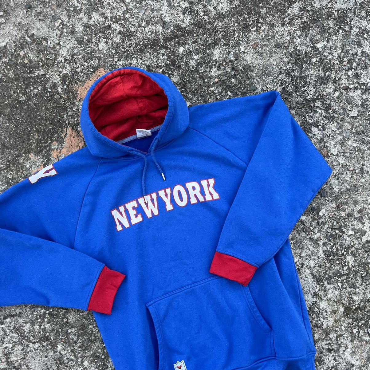 Other × Vintage Vintage New York Yankees Faded Black Navy Tint Boxy Hoodie Size US XL / EU 56 / 4 - 2 Thumbnail