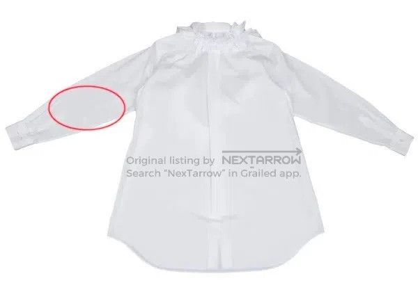 Comme des Garcons Comme Des Garcons White vintage lace design sense shirt to Size XS / US 0-2 / IT 36-38 - 3 Thumbnail