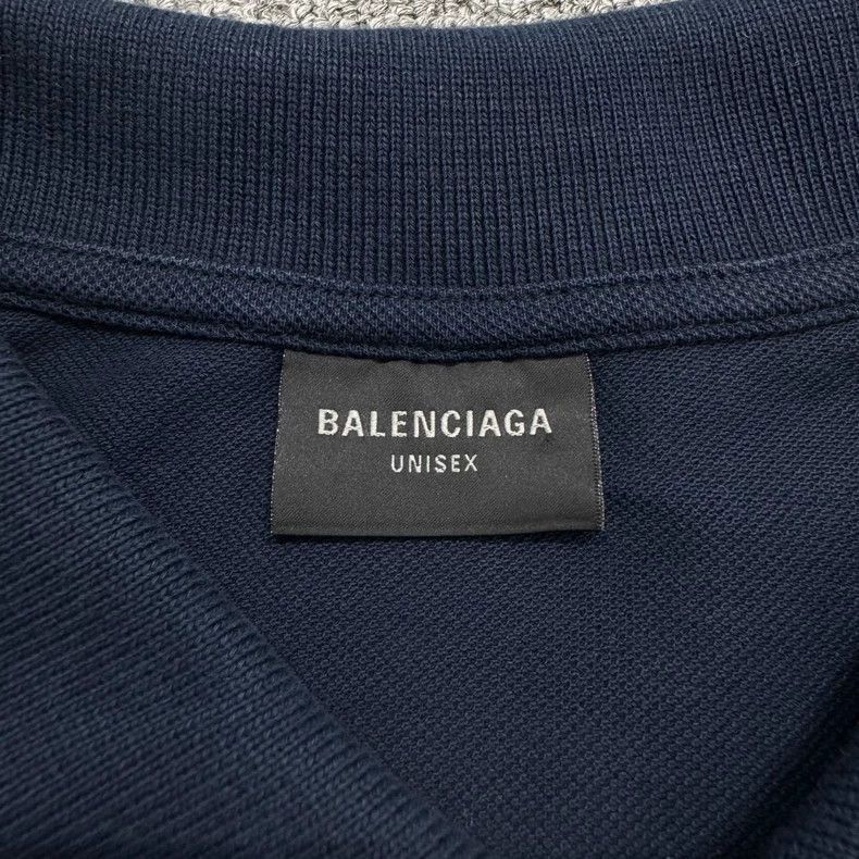 Balenciaga Balenciaga embroidered logo polo shirt Size US M / EU 48-50 / 2 - 3 Thumbnail