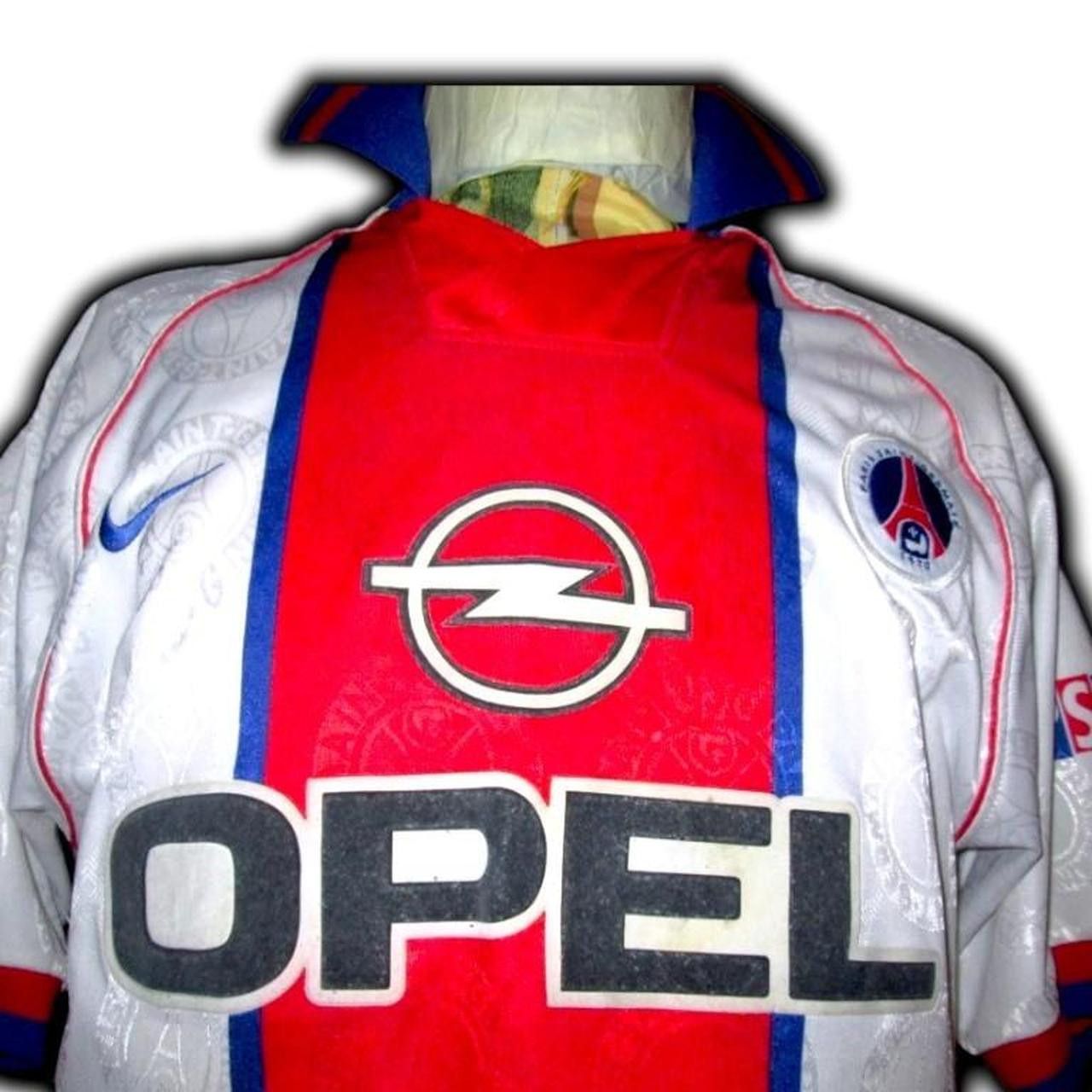 Nike Paris Saint Germain France 1996 1997 Away Shirt Jersey Size US L / EU 52-54 / 3 - 2 Thumbnail