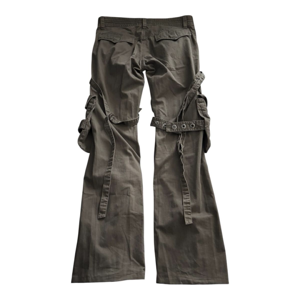 Yasuyuki Ishii Yasuyuki Ishii Bondage Cargo Pants Size US 30 / EU 46 - 2 Thumbnail