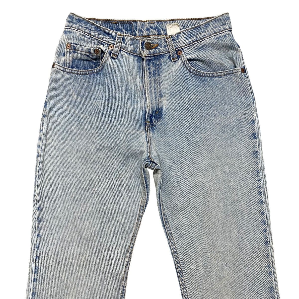 Levi's Vintage 90s Levis 517 Flare Jeans Sky Blue Size US 29 - 3 Thumbnail